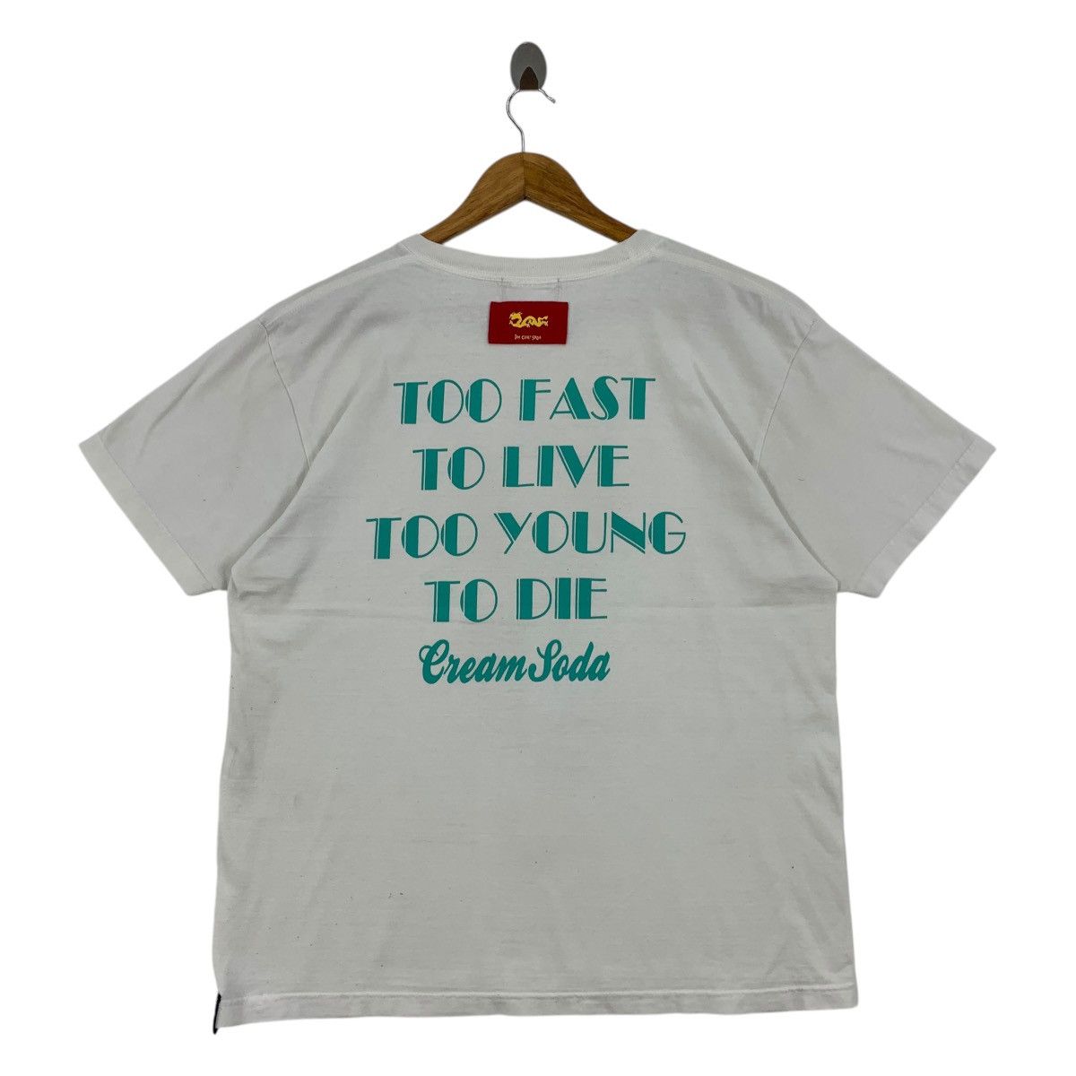 Japanese Brand × Vintage Vintage Y2K CREAM SODA south side cat street japanese tee Size US XL / EU 56 / 4 - 4 Thumbnail