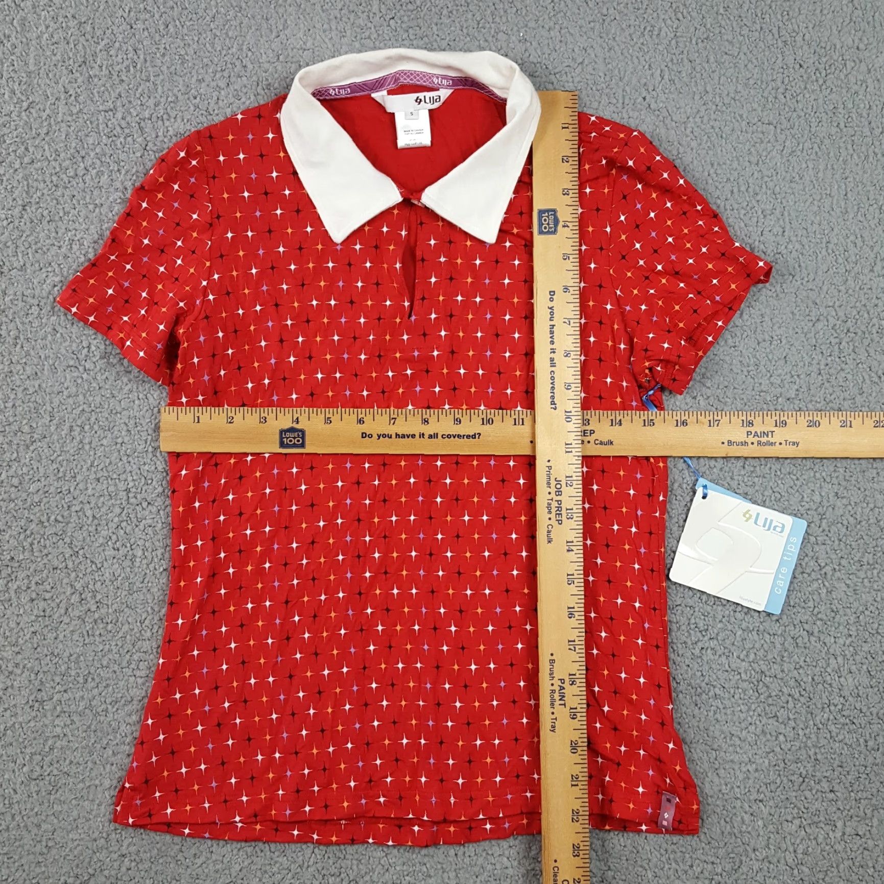 Vintage VINTAGE LIJA Red Athletic Polo Shirt Women's Small Collared Tennis Golf 90s Retro Size S / US 4 / IT 40 - 4 Thumbnail