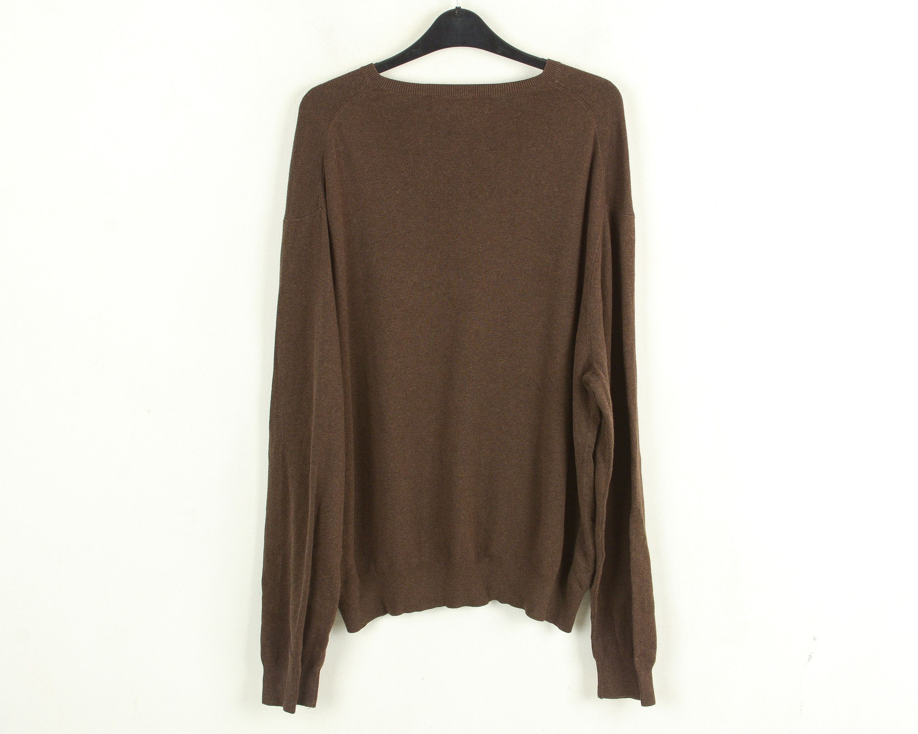 Polo Ralph Lauren Men 2XL Cotton Pullover Sweater Sweatshirt V-Neck Long Size US XXL / EU 58 / 5 - 3 Thumbnail
