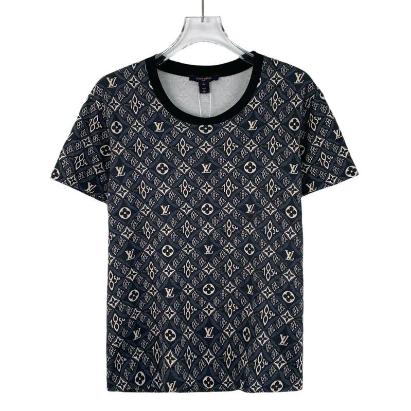 Louis Vuitton Louis Vuitton Blue Cotton Women’s T-Shirt 0089 Size XS / US 0-2 / IT 36-38 - 1 Thumbnail