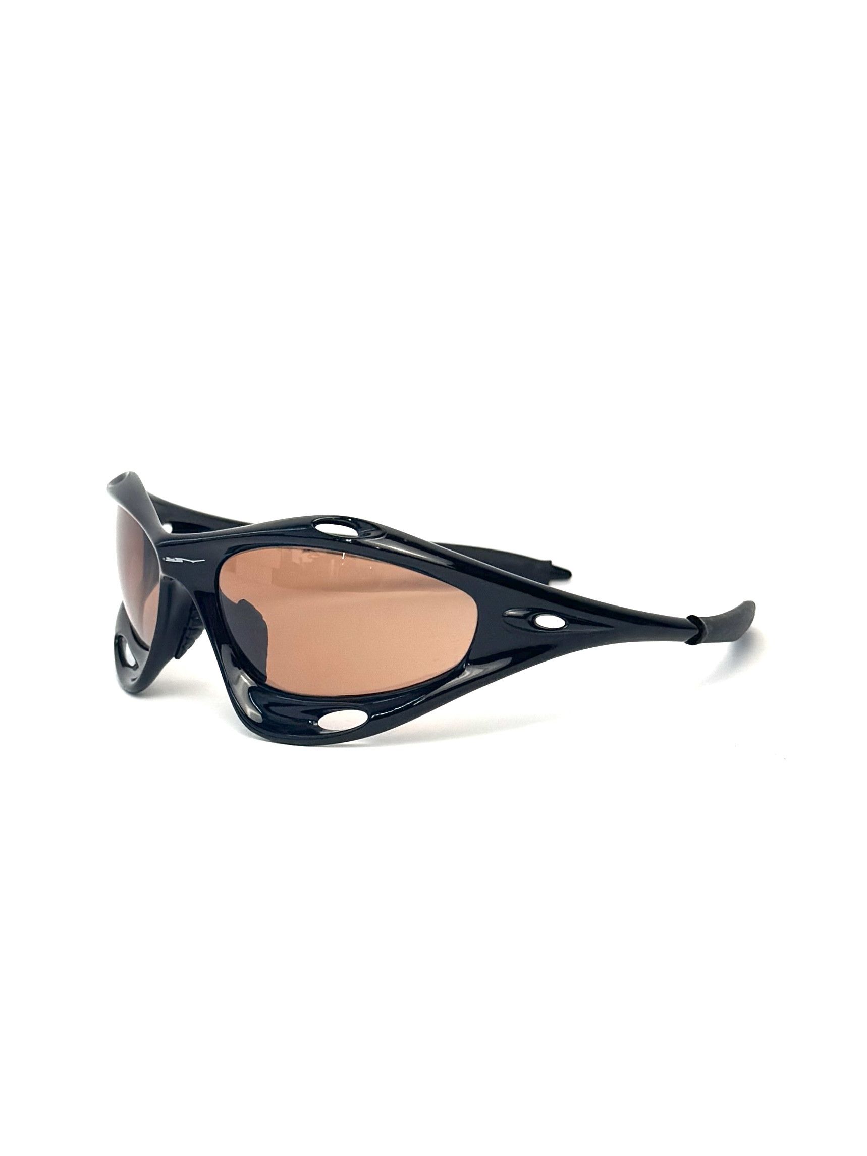 Oakley Iconic Oakley Racing Jacket Jet Black Sunglasses Size ONE SIZE - 1 Thumbnail
