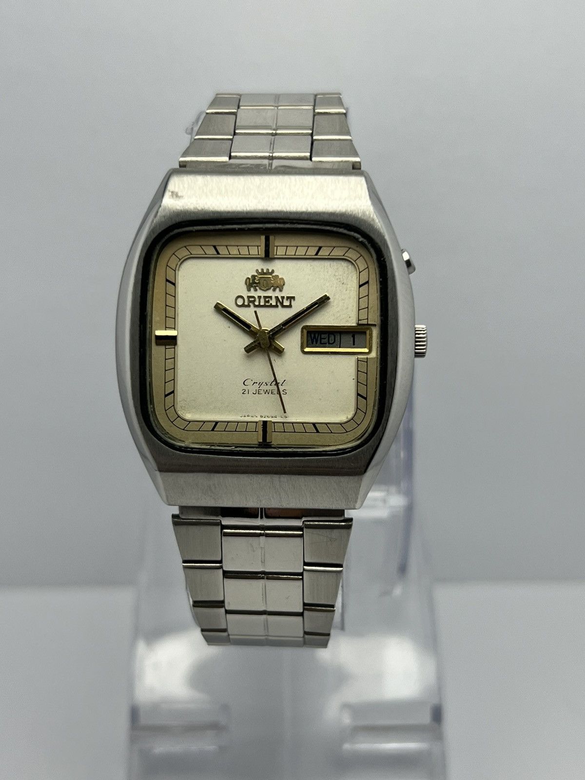 Orient Vintage Orient Automatic wrist Watch Day/Date Japan Size 36 - 5 Thumbnail