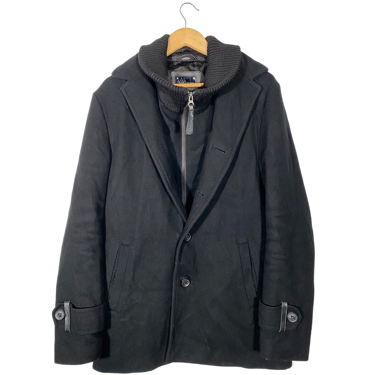 Mackage Mackage for Holt Renfrew 2in1 Wool Long Coat Size 42 Size US L / EU 52-54 / 3 - 1 Thumbnail