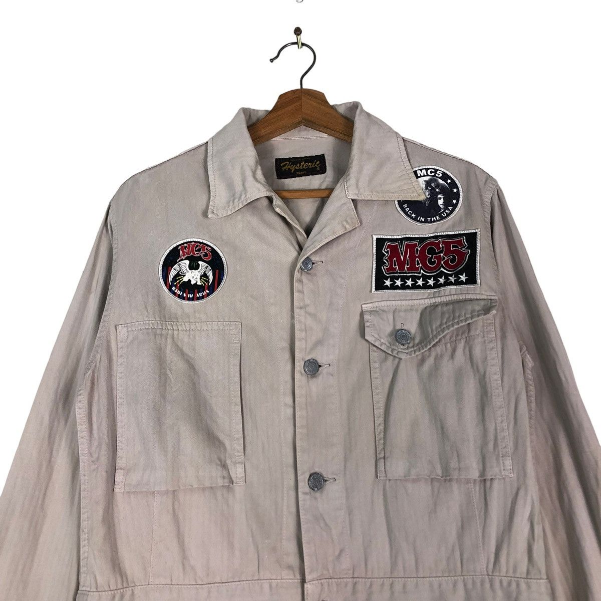 Hysteric Glamour 🔥KICK OUT THE JAMS MOTHERFUCKER! JUMPSUIT Size US 30 / EU 46 - 4 Thumbnail