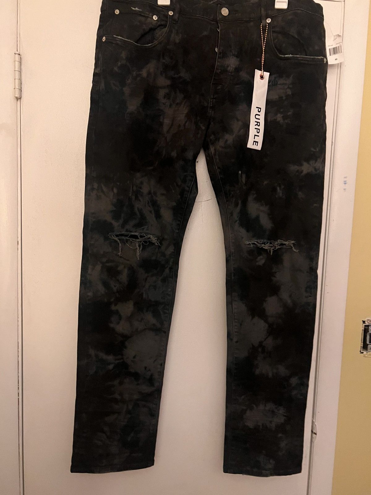 Purple Brand Purple Brand P001 Marbled Jeans Size US 40 / EU 56 - 12 Thumbnail