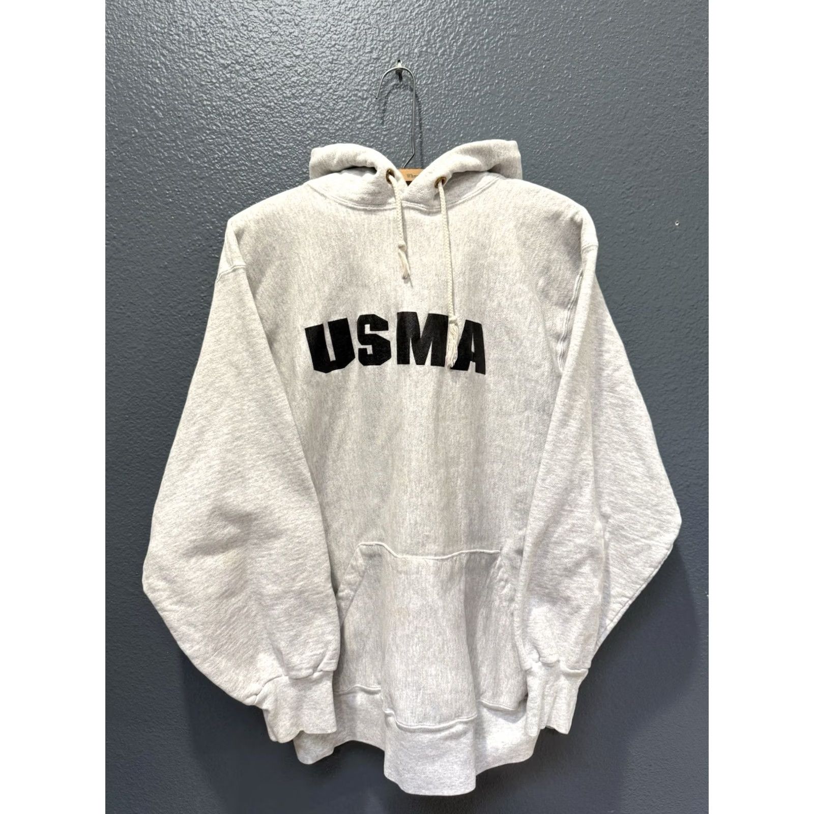 Vintage VINTAGE Military USMA Academy Reverse Weave Style Hoodie XL Gray USA 80’s Size US XL / EU 56 / 4 - 3 Thumbnail