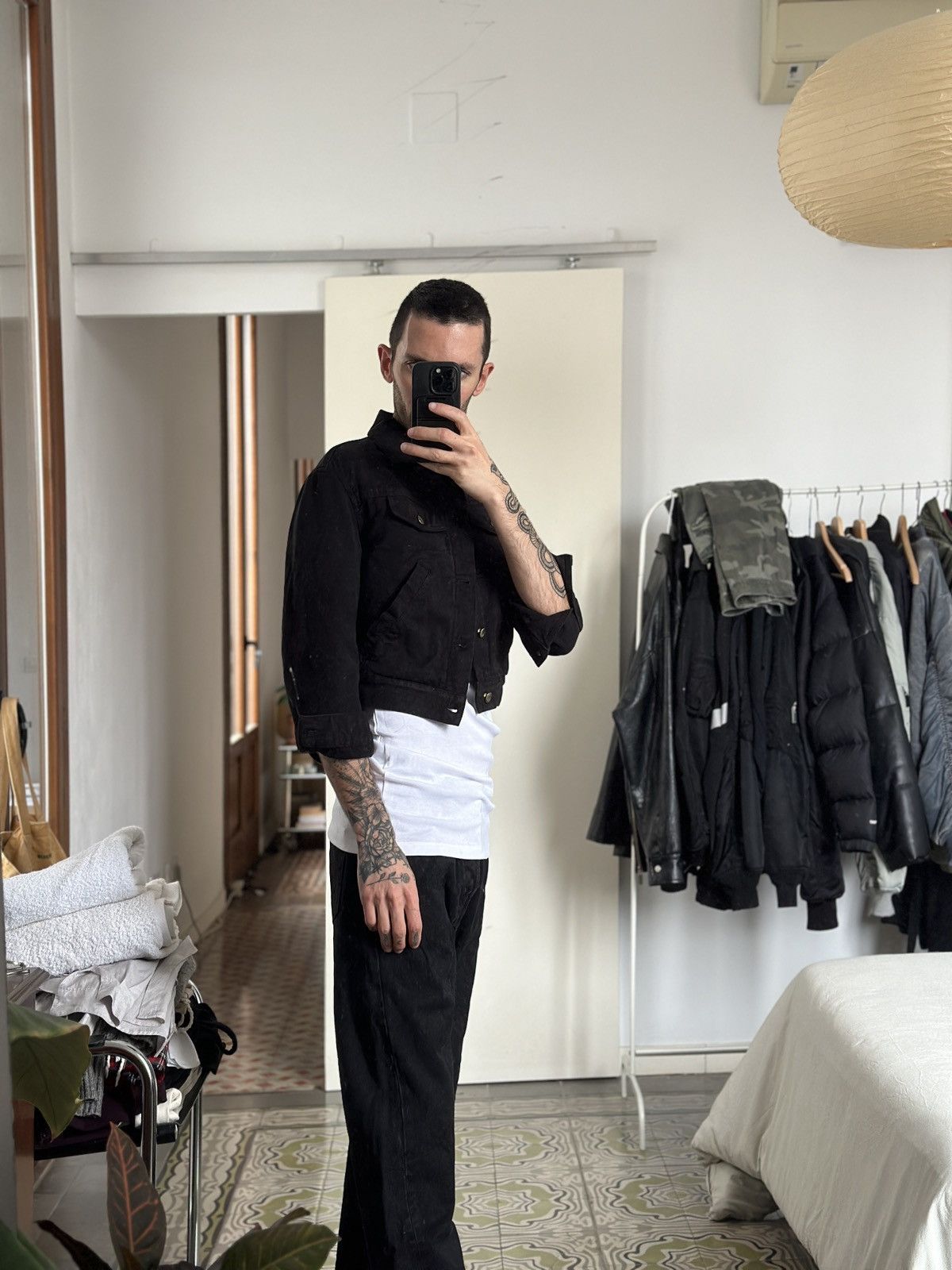 Ann Demeulemeester Ann Demeulemeester Micro Fit Denim Jacket Size XS / US 0-2 / IT 36-38 - 5 Thumbnail