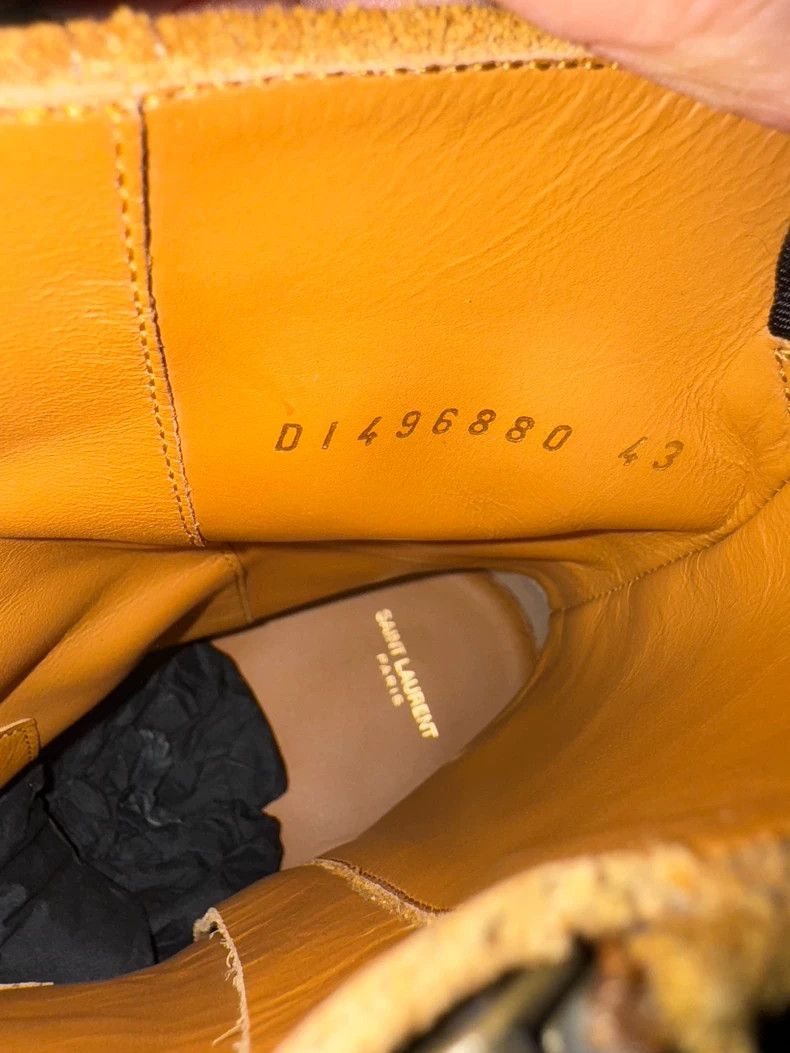 Saint Laurent Paris Saint Laurent Paris Suede buckled Chelsea boots 2505-Nextar Size US 10 / EU 43 - 6 Thumbnail