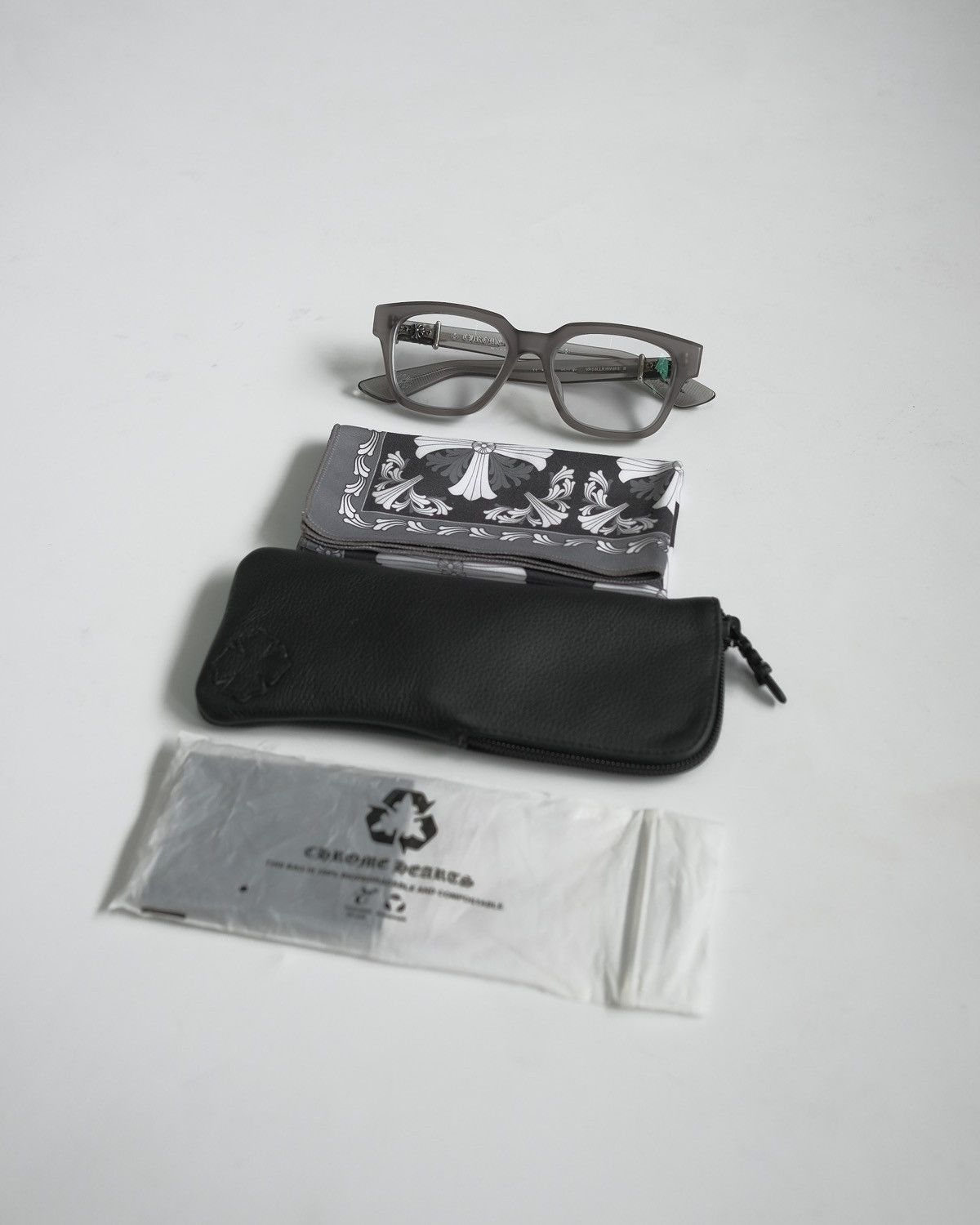 Chrome Hearts Chrome Hearts Vaillionaire II Glasses Size ONE SIZE - 2 Thumbnail