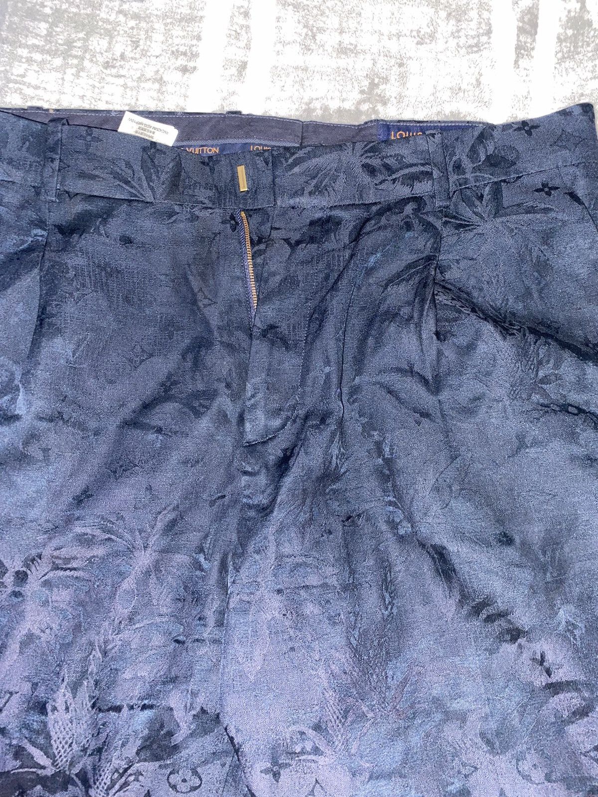 Louis Vuitton Monogram Cotton-Blend Tailored Shorts Size US 34 / EU 50 - 2 Thumbnail