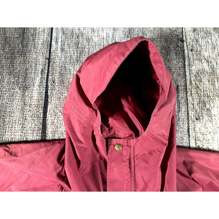 Rei Vtg REI Gore Tex Rain Jacket Medium Red Hood Water Resistant Grailed