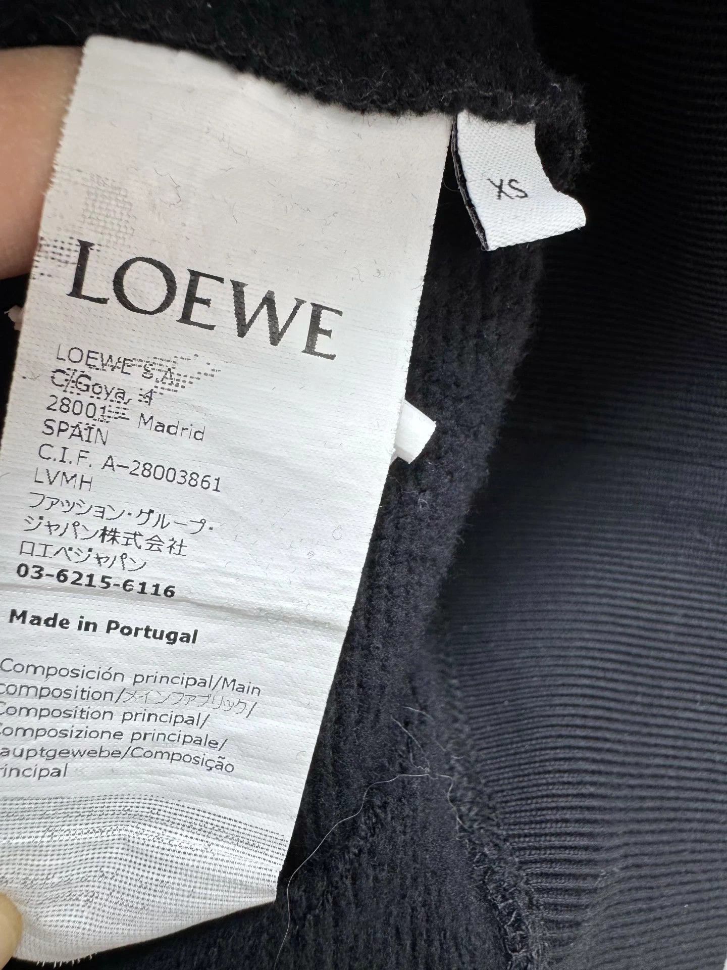 Loewe Loewe cartoon print hoodie XS pre-owned Size US XS / EU 42 / 0 - 5 Thumbnail
