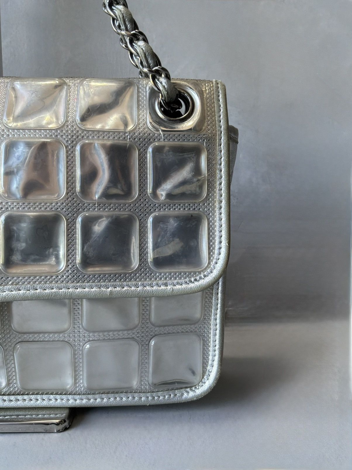 Chanel 2007 - Chanel Ice Cube Bar - Metallic Flap Bag Size ONE SIZE - 7 Thumbnail