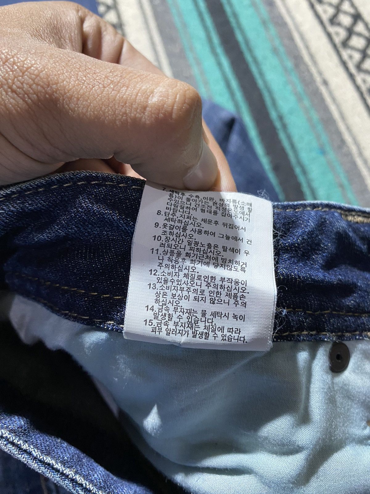 Hysteric Glamour × If Six Was Nine × Japanese Brand 2000s Clride Distressed Bootcut Jeans Size US 34 / EU 50 - 12 Thumbnail