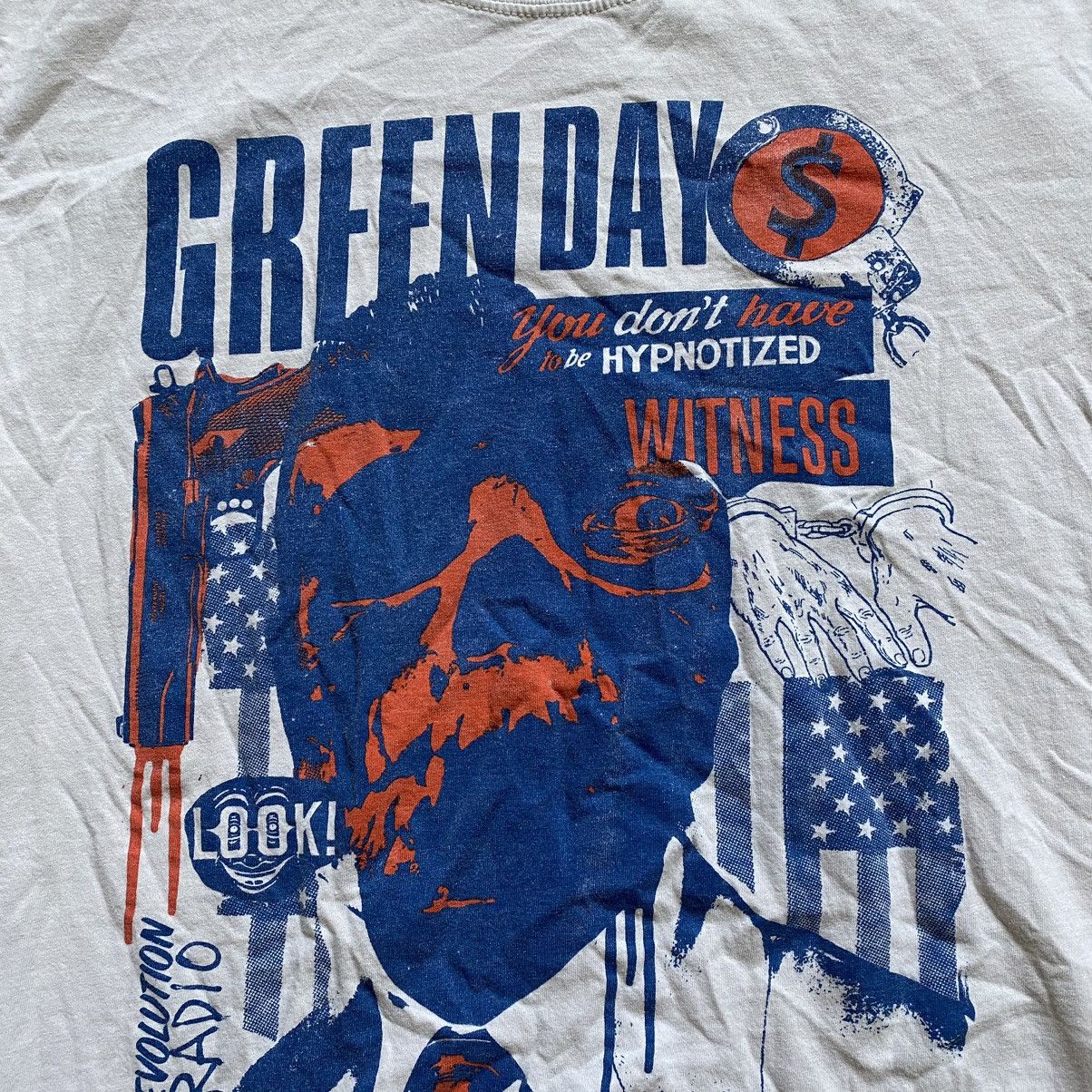 Band Tees GREEN DAY Y2K BAND HYPNOTIZED PRINT T SHIRT Size US M / EU 48-50 / 2 - 2 Thumbnail