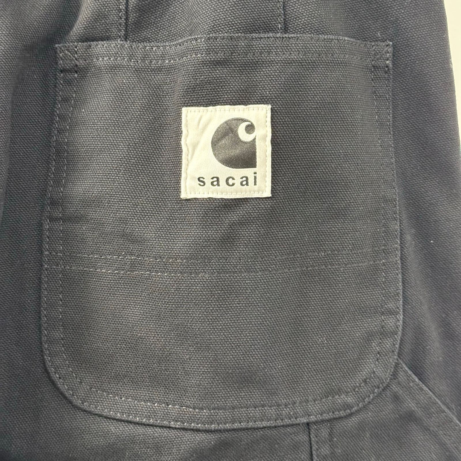 Sacai 🔥 Rare NWT Sacai x Carhartt WIP Duck Canvas Carpenter Pants Size US 32 / EU 48 - 6 Thumbnail