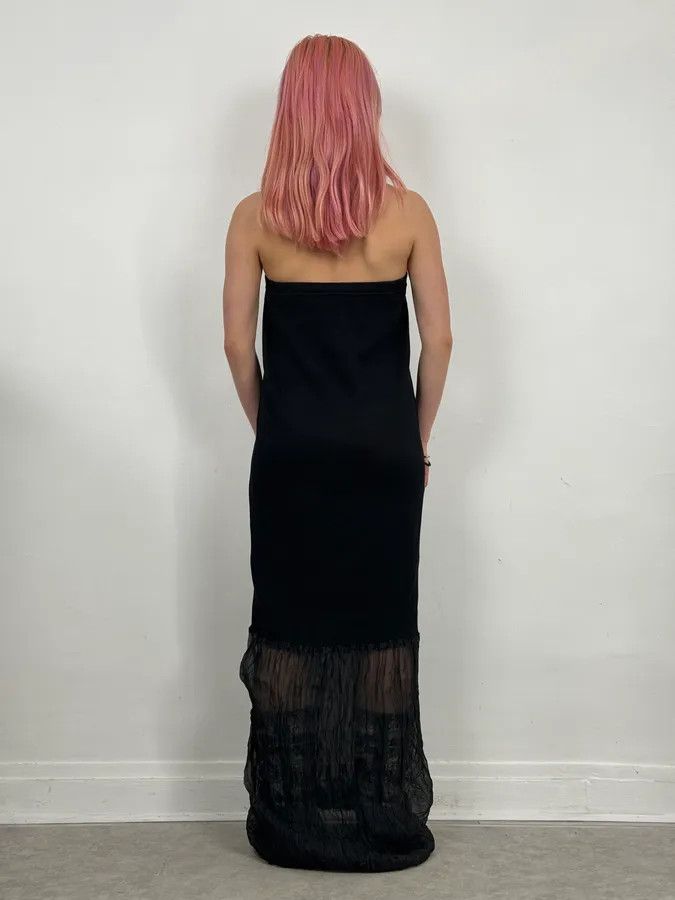 Issey Miyake 2000s Issey Miyake Black Pleated Dress Size M / US 6-8 / IT 42-44 - 3 Thumbnail
