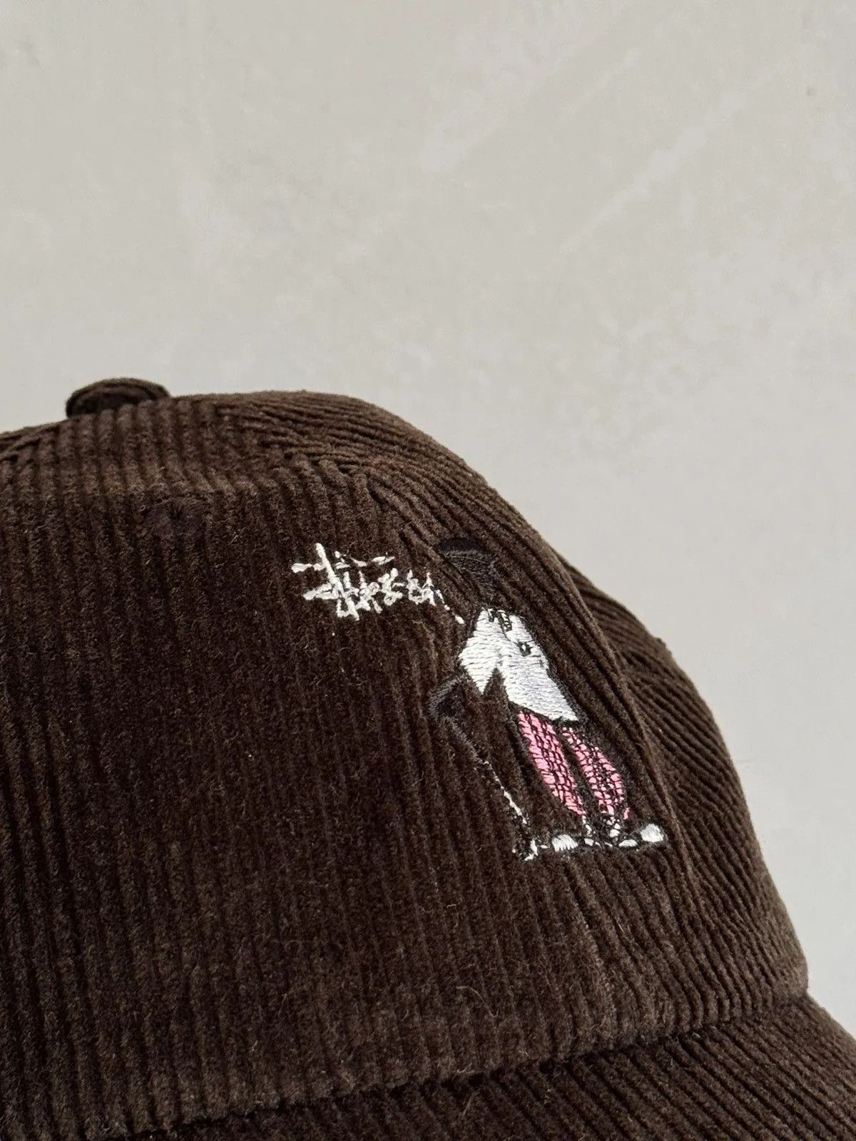 Stussy USA Stussy Velvet Hat gap vintage streetwear Stussy big logo Size ONE SIZE - 9 Thumbnail
