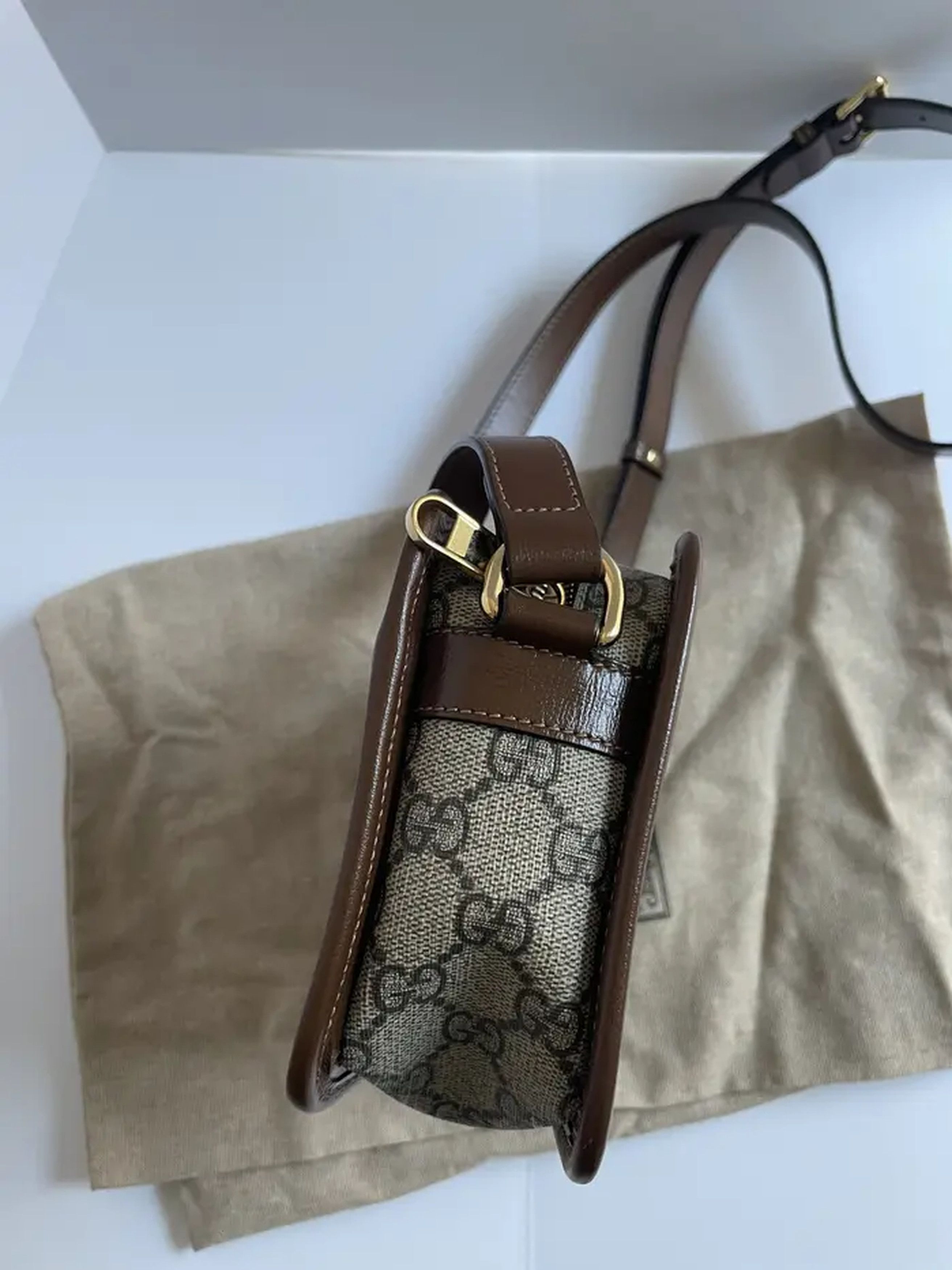 Gucci Gucci mini bag with interlocking G messenger bag Size ONE SIZE - 6 Thumbnail