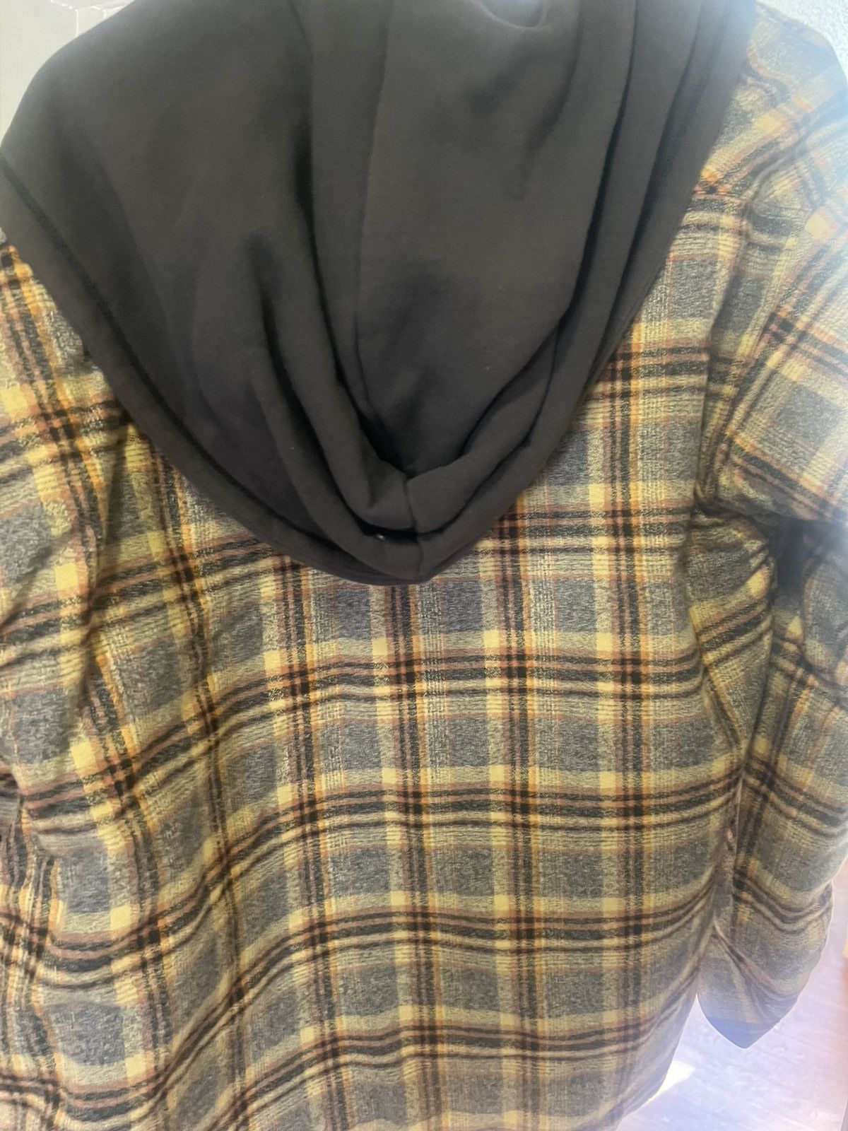 Rhude Rhude plaid flannel jacket w liner & hoodie medium Size US M / EU 48-50 / 2 - 10 Thumbnail