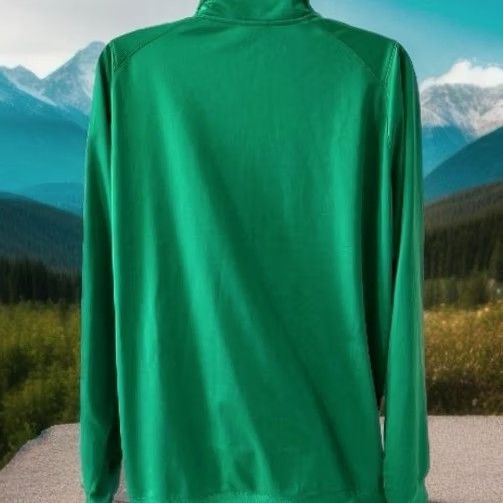 Logo 7 Vintage Notre Dame Full Zip Jacket Men 2XL Green Genuine Stuff Embroidered Logo Size US XXL / EU 58 / 5 - 7 Thumbnail