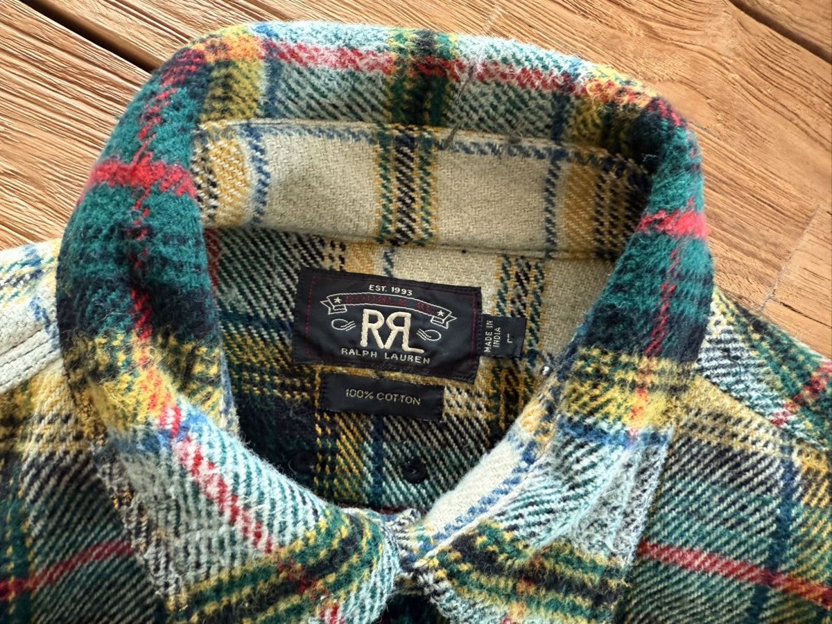 RRL Ralph Lauren RRL Plaid Flannel Size US L / EU 52-54 / 3 - 5 Thumbnail