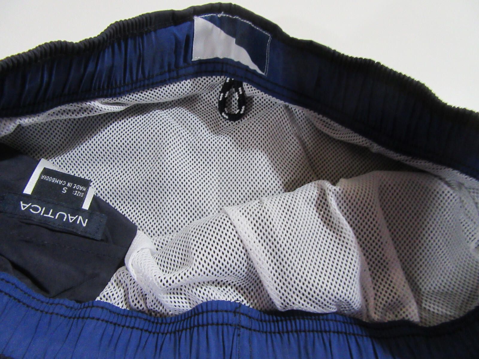 Nautica Nautica Quick Dry Mens Swim Trunks Navy Blue Size Small NWT Size US 30 / EU 46 - 3 Thumbnail