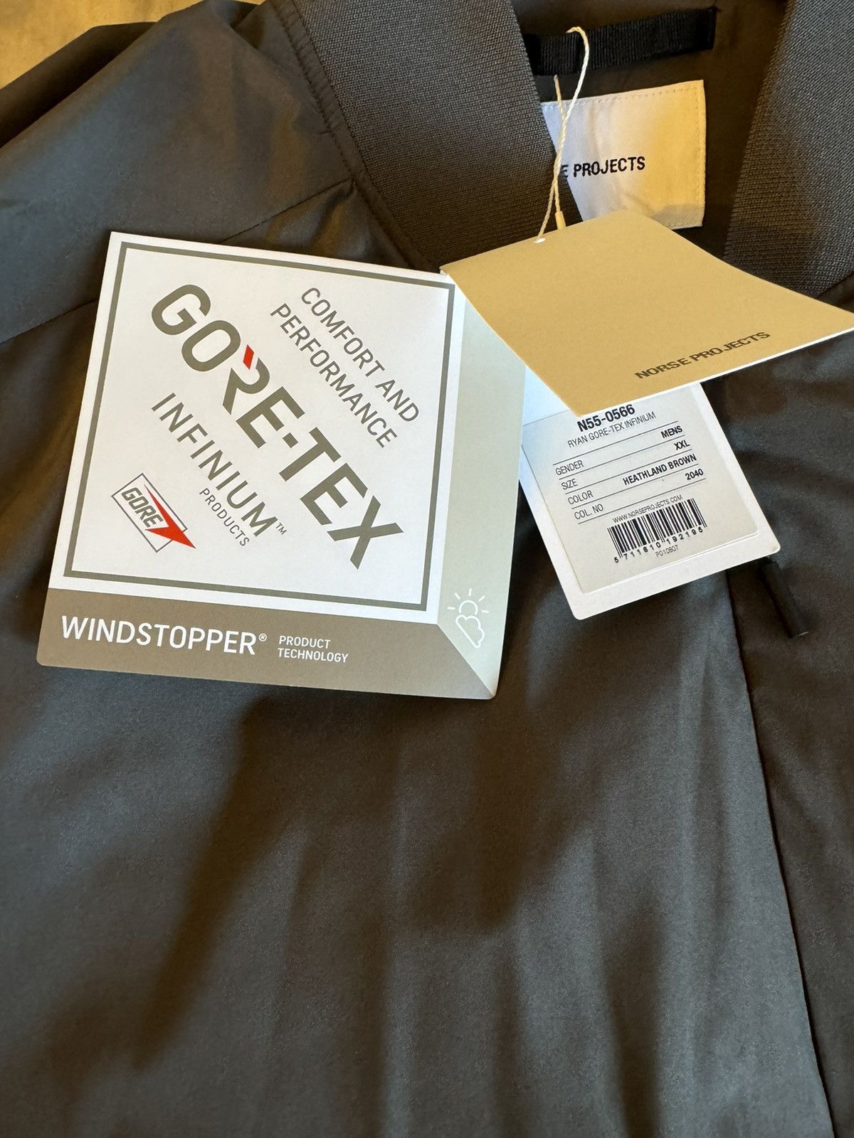 Norse Projects Ryan Gore-Tex Infinium Jacket Size US XXL / EU 58 / 5 - 9 Thumbnail