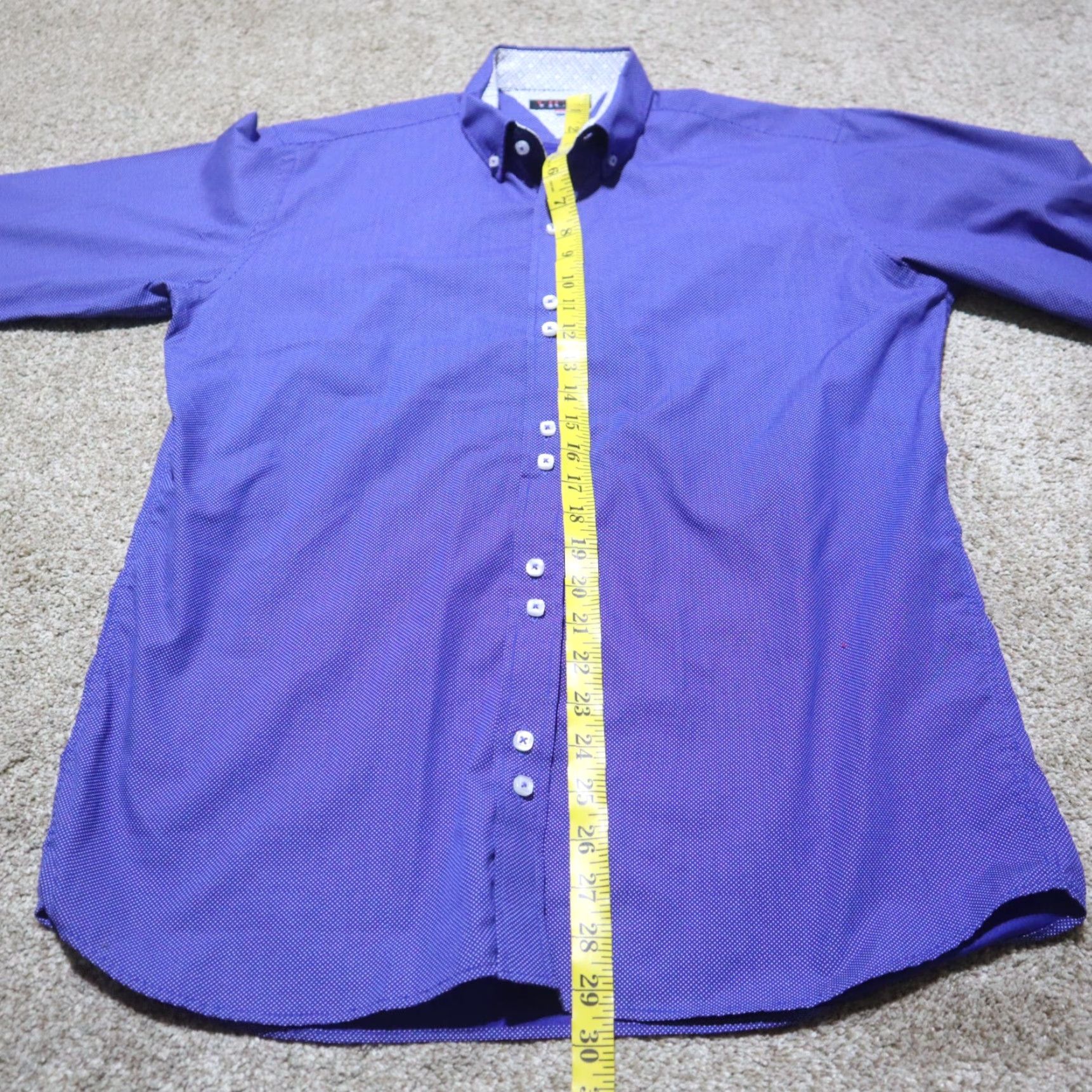 Polo Ralph Lauren VINTAGE Polo Ralph Lauren Shirt Adult Large Navy Blue Button-Down Long Sleeve Mens Size US L / EU 52-54 / 3 - 6 Thumbnail