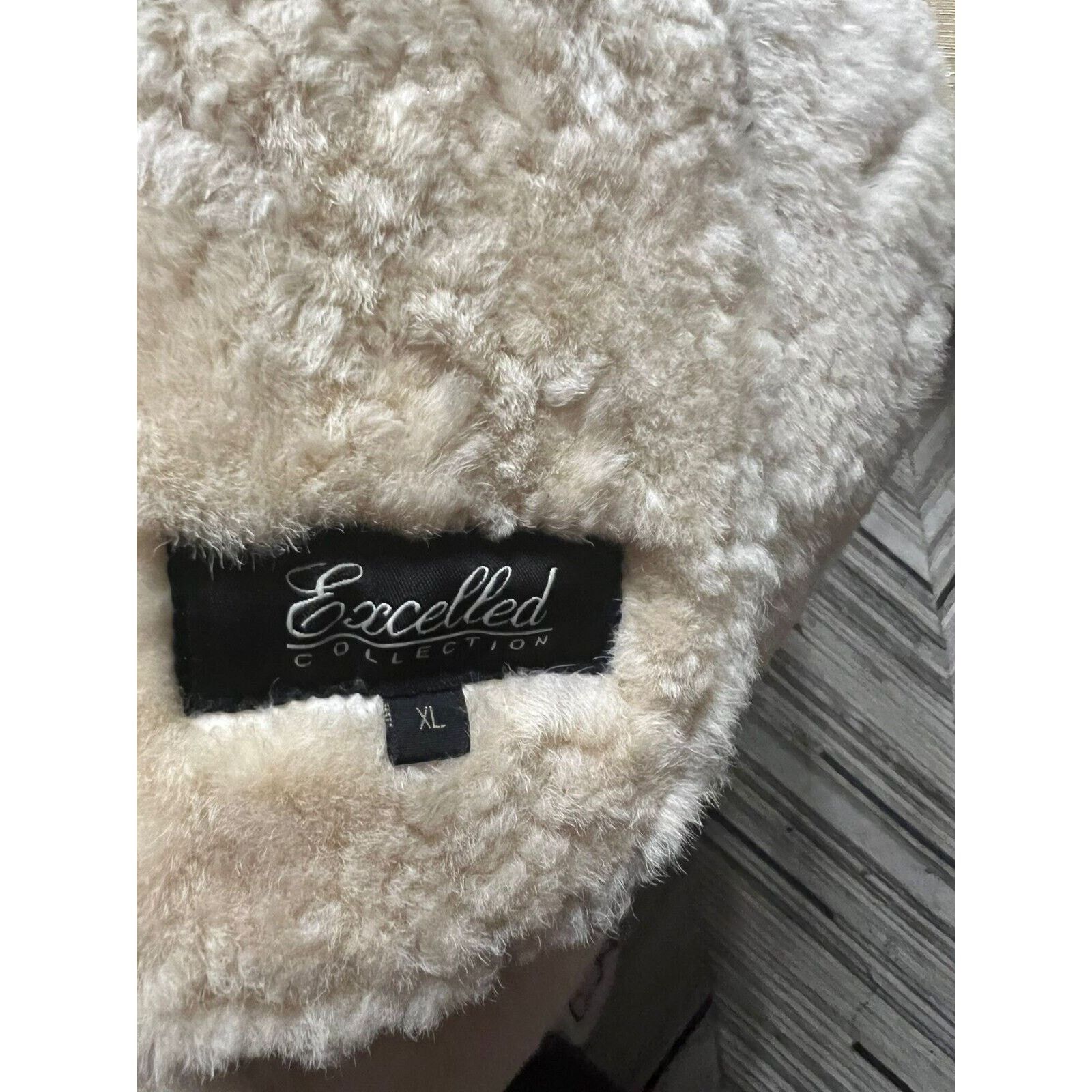Excelled Excelled Leather Jacket Size XL Sheepskin Brown Shearling Size US XL / EU 56 / 4 - 9 Thumbnail