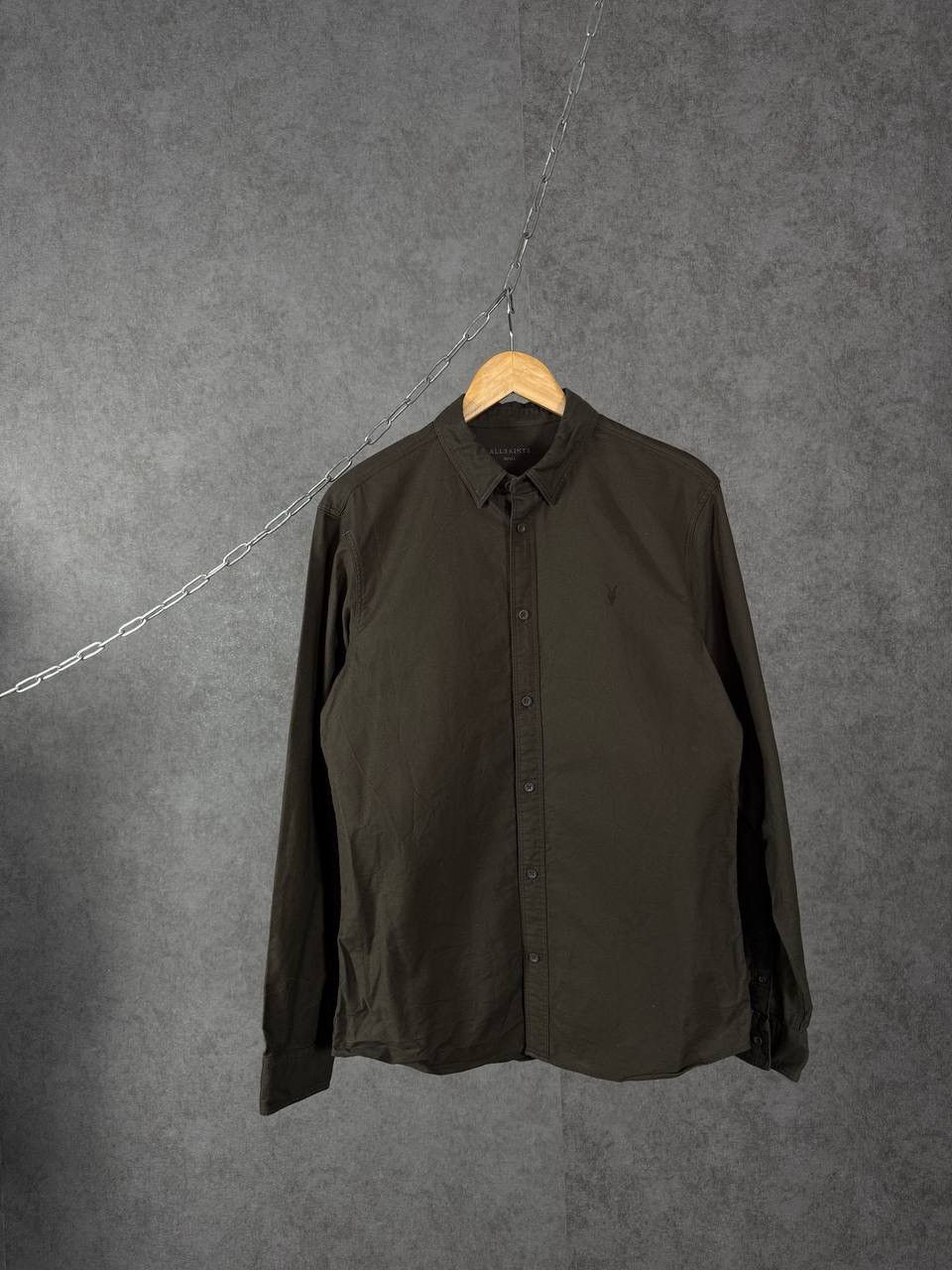 Allsaints Allsaints logo designer shirt Size US S / EU 44-46 / 1 - 1 Thumbnail