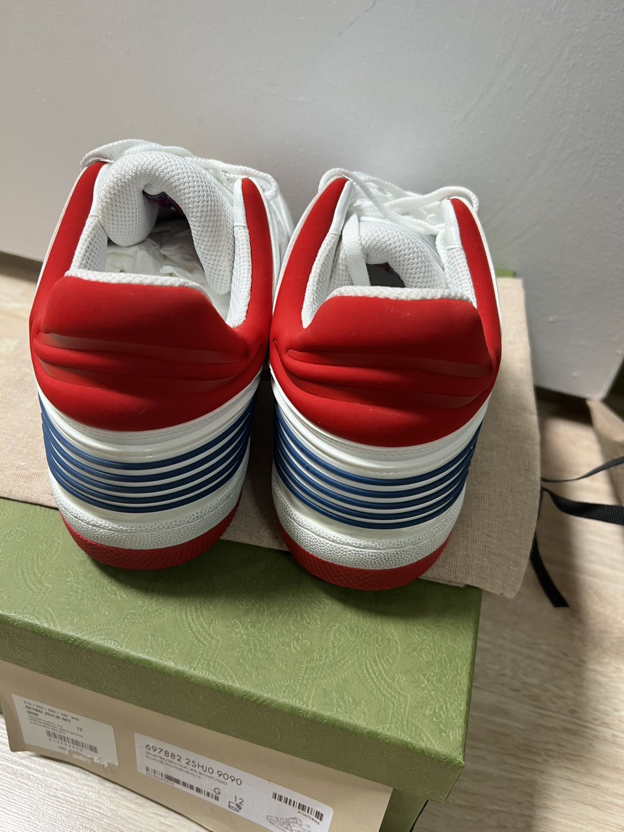 Gucci MEN Gucci Basket White Demetra Size US 12.5 / EU 45-46 - 5 Thumbnail