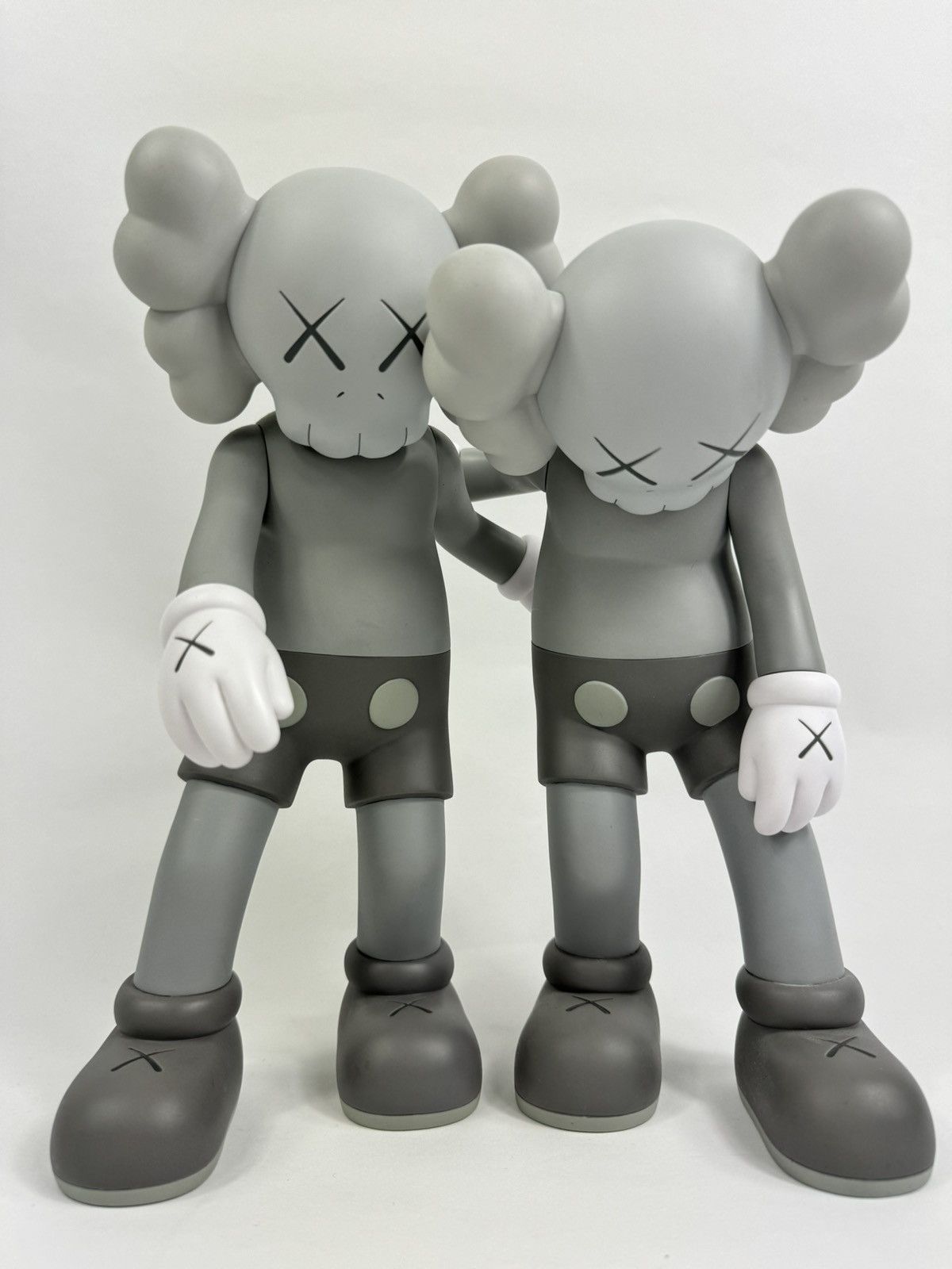 image of Kaws A Long The Way Vinyl Figure in Grey, Men's