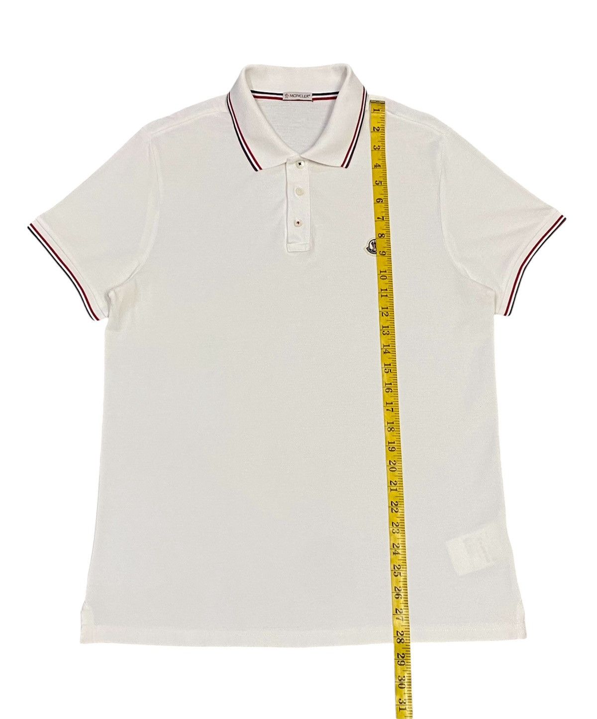 Moncler Moncler Contrast Rib Polo Shirt Size US L / EU 52-54 / 3 - 19 Thumbnail