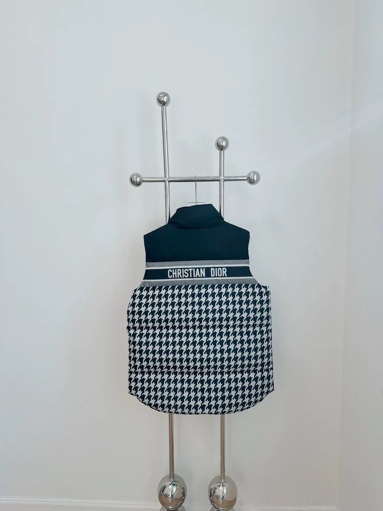 Dior Dior Thousand-bird grid vest Size XS / US 0-2 / IT 36-38 - 2 Thumbnail
