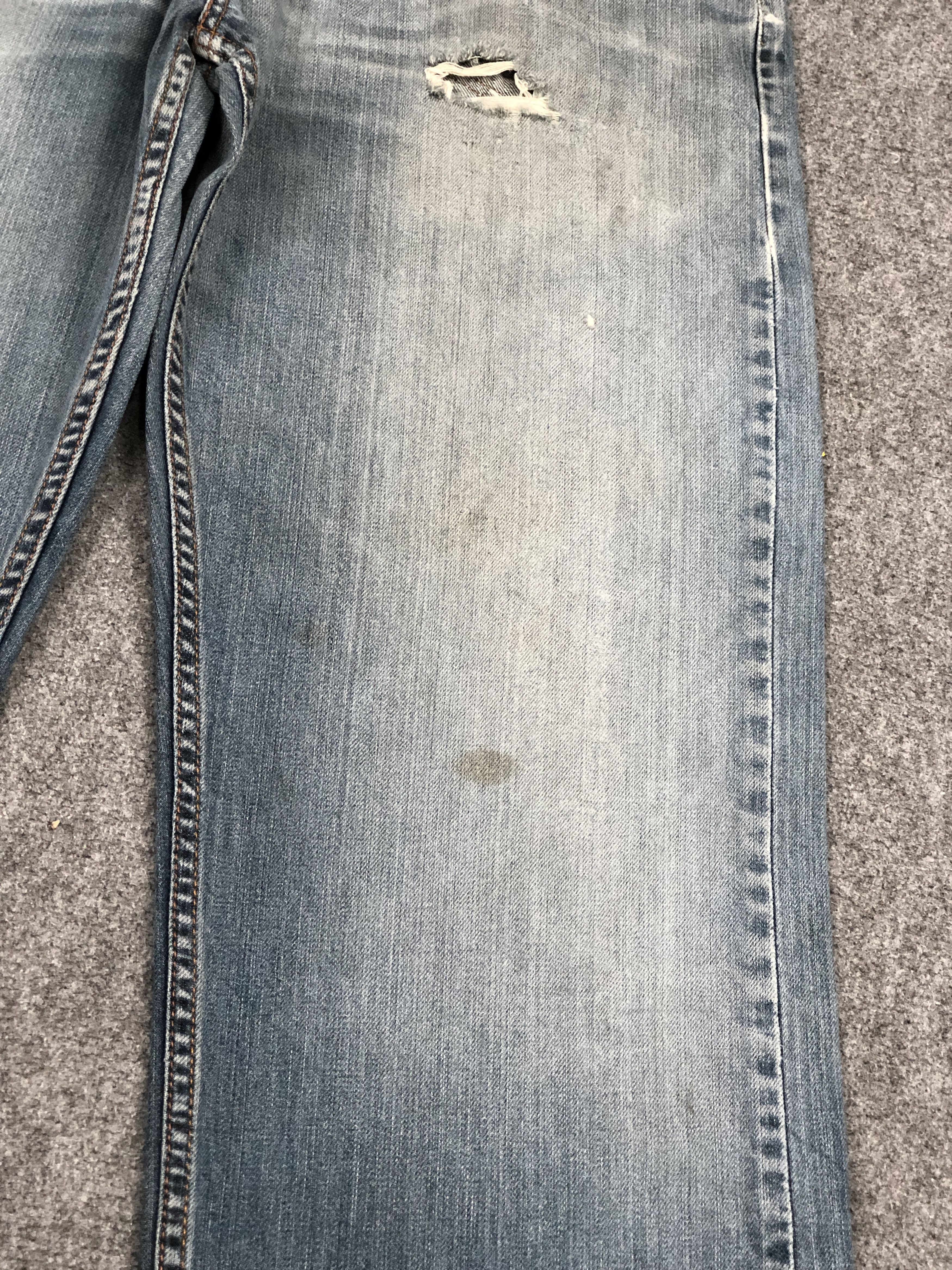 Levi's Distressed Vintage Levis 569 Faded Jeans DP2357 Size US 29 - 13 Thumbnail