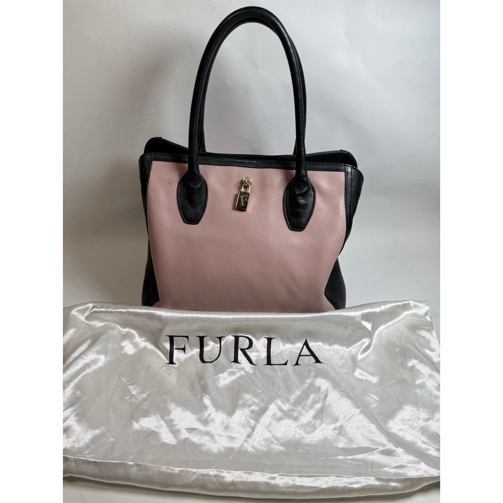 Furla Furla Olympia Two Tone Tote Bag $450 Size ONE SIZE - 2 Thumbnail