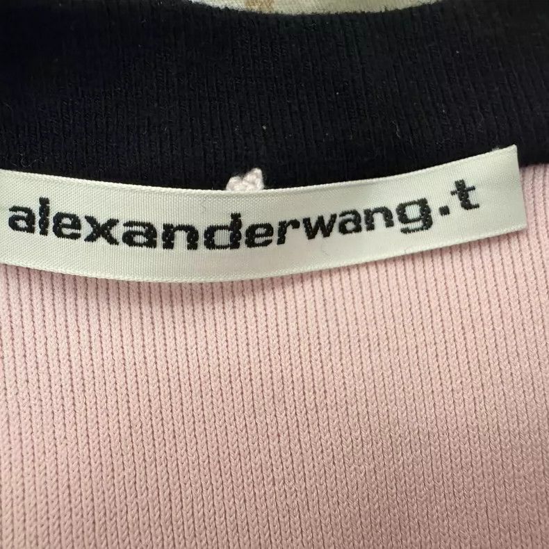 Alexander Wang Alexander Wang Logo Crop Cardigan & Camisole- Size XS / US 0-2 / IT 36-38 - 2 Thumbnail