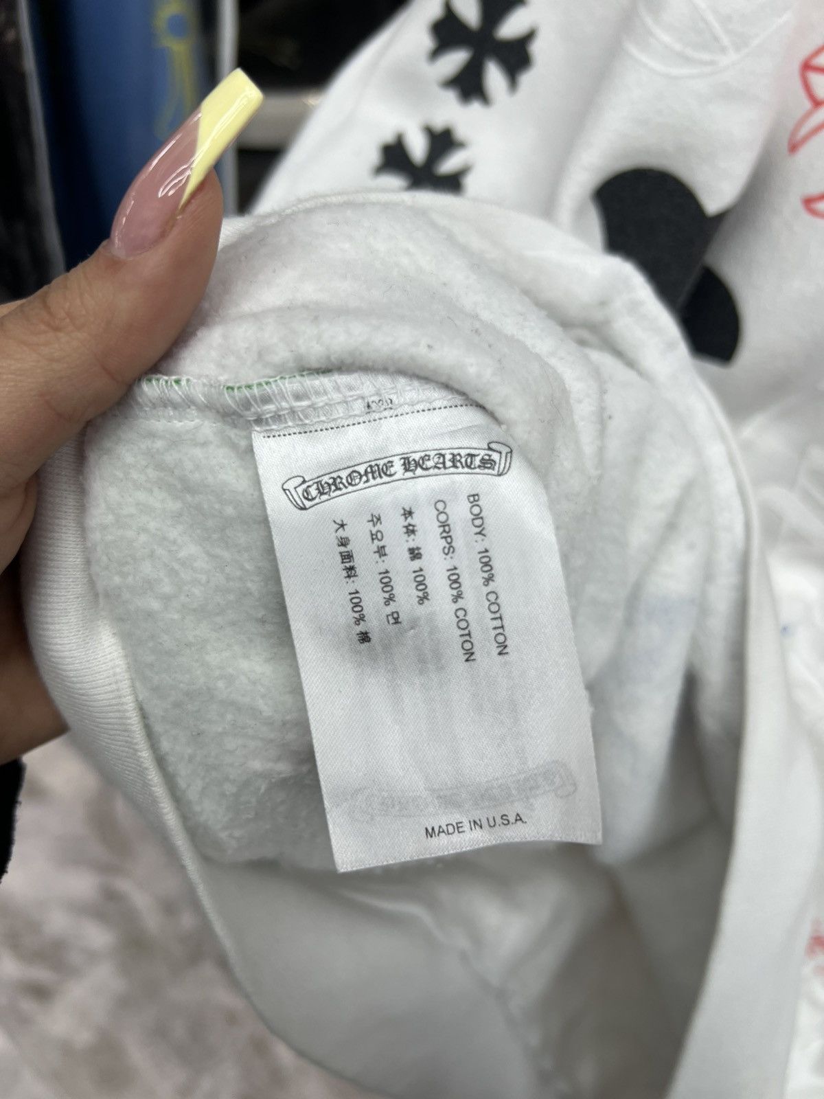 Chrome Hearts Chrome Hearts Stencil Multicolor Hoodie Size US M / EU 48-50 / 2 - 7 Thumbnail