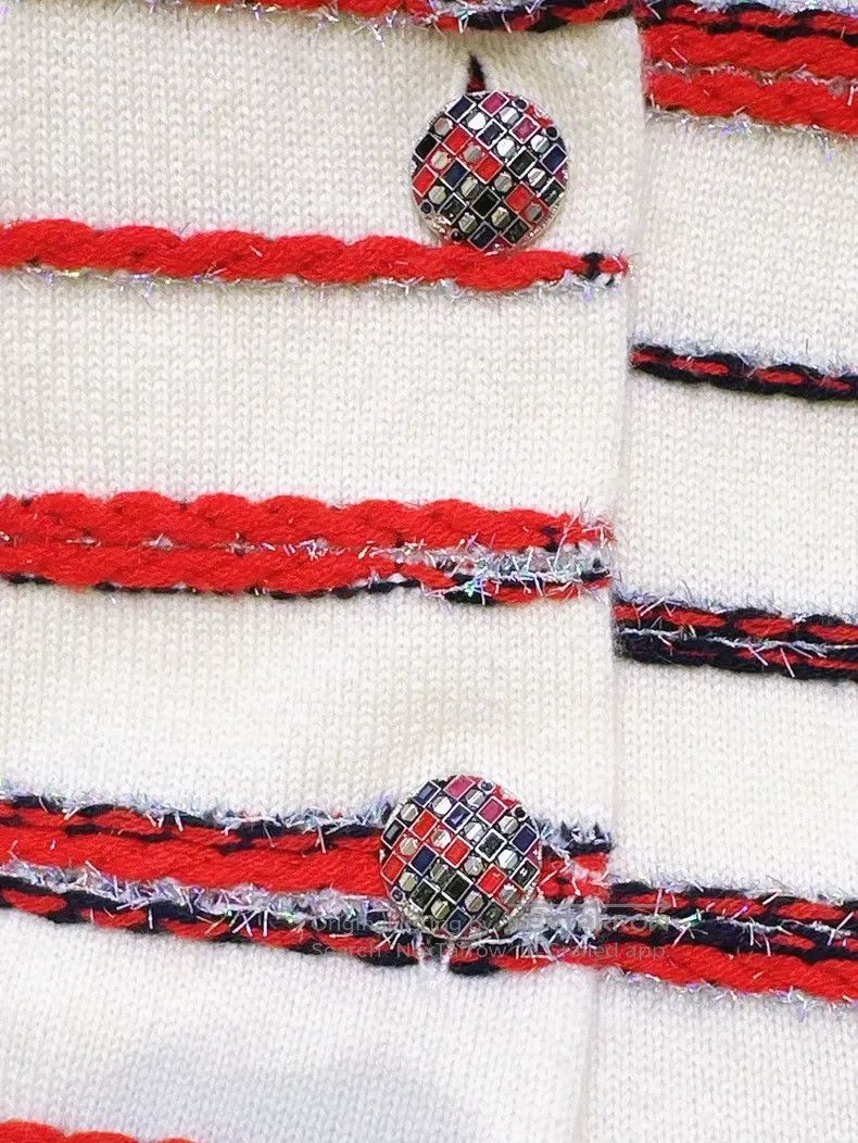 Chanel Chanel 20S roof series beige patched red and blue striped Size XS / US 0-2 / IT 36-38 - 3 Thumbnail