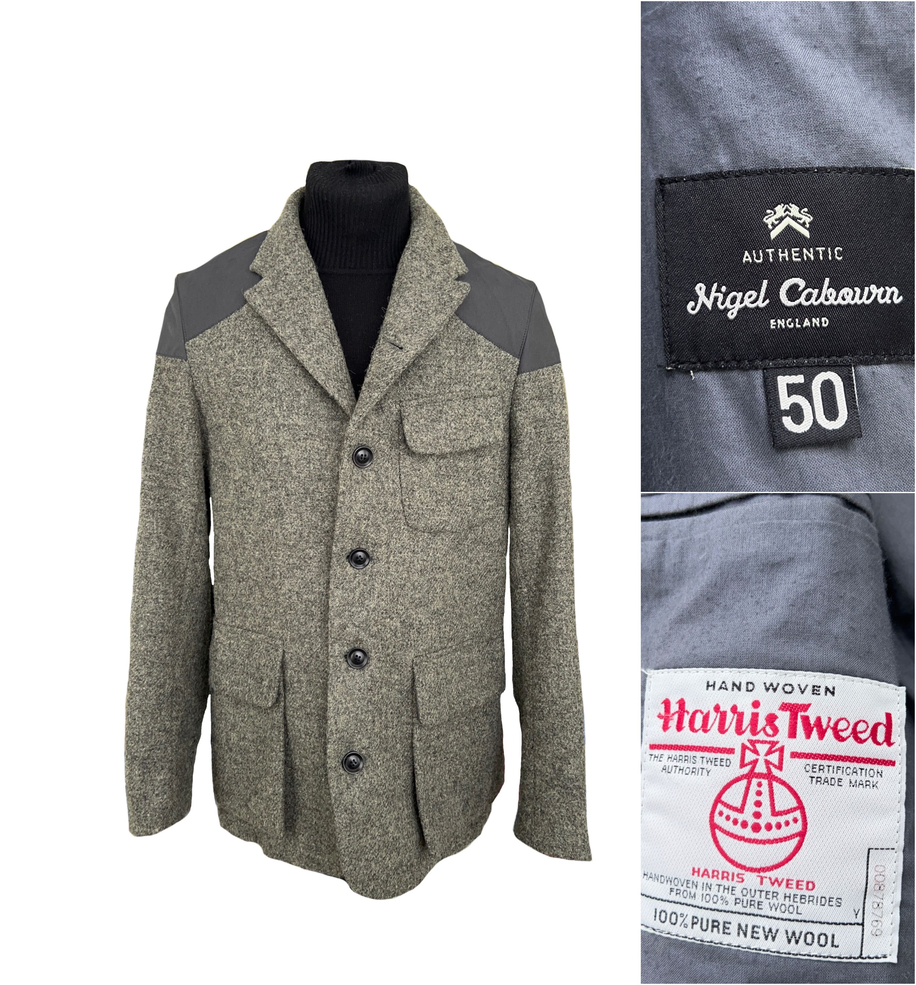 Harris Tweed Nigel Cabourn Vintage Nigel Cabourn Harris Tweed Mallory Military Jacket Coat Grailed