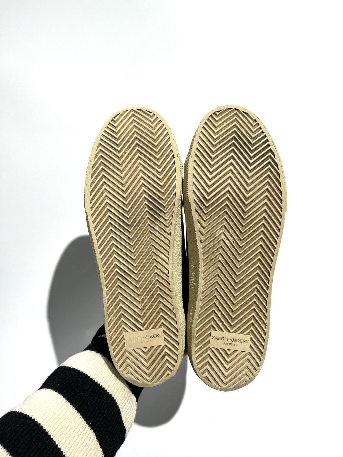 Saint Laurent Paris SS16 Saint Laurent SL/06 Black Leather Sneakers Hedi Era Size US 6.5 / EU 39-40 - 8 Thumbnail