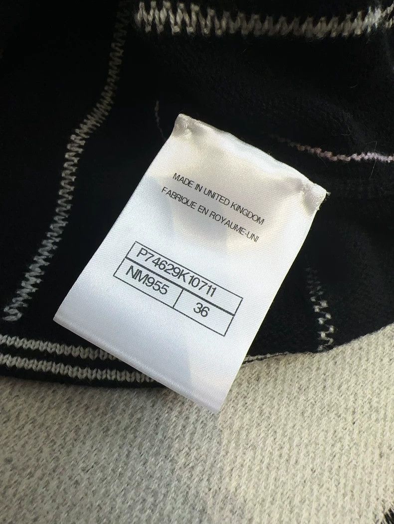 Chanel Chanel 23p popular black pink and white striped knitted su Size XS / US 0-2 / IT 36-38 - 6 Thumbnail