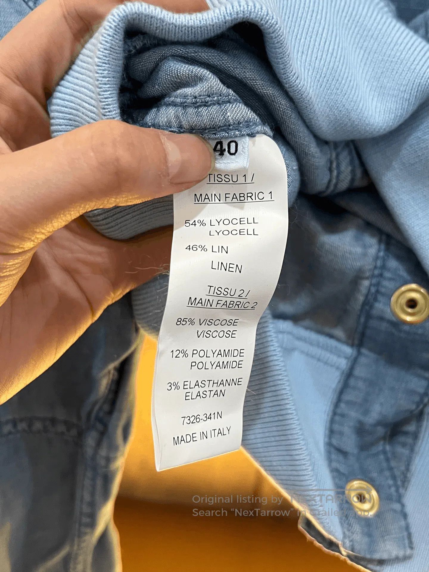 Balmain Balmain Gold Button Denim Jacket. Size S / US 4 / IT 40 - 4 Thumbnail