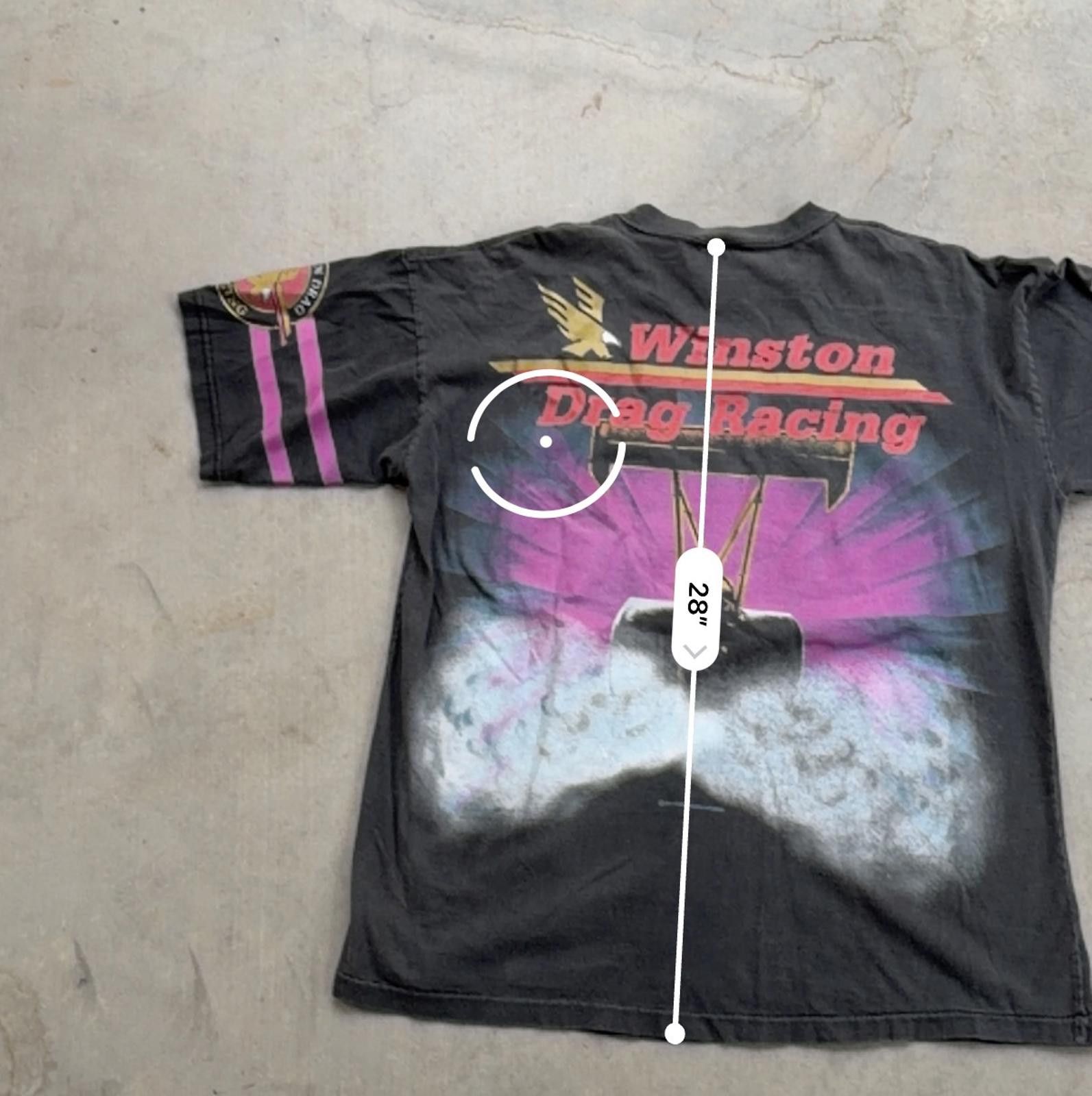 Other Vintage Winston Drag Racing AOP Tee XL 1994 Size US XL / EU 56 / 4 - 8 Thumbnail