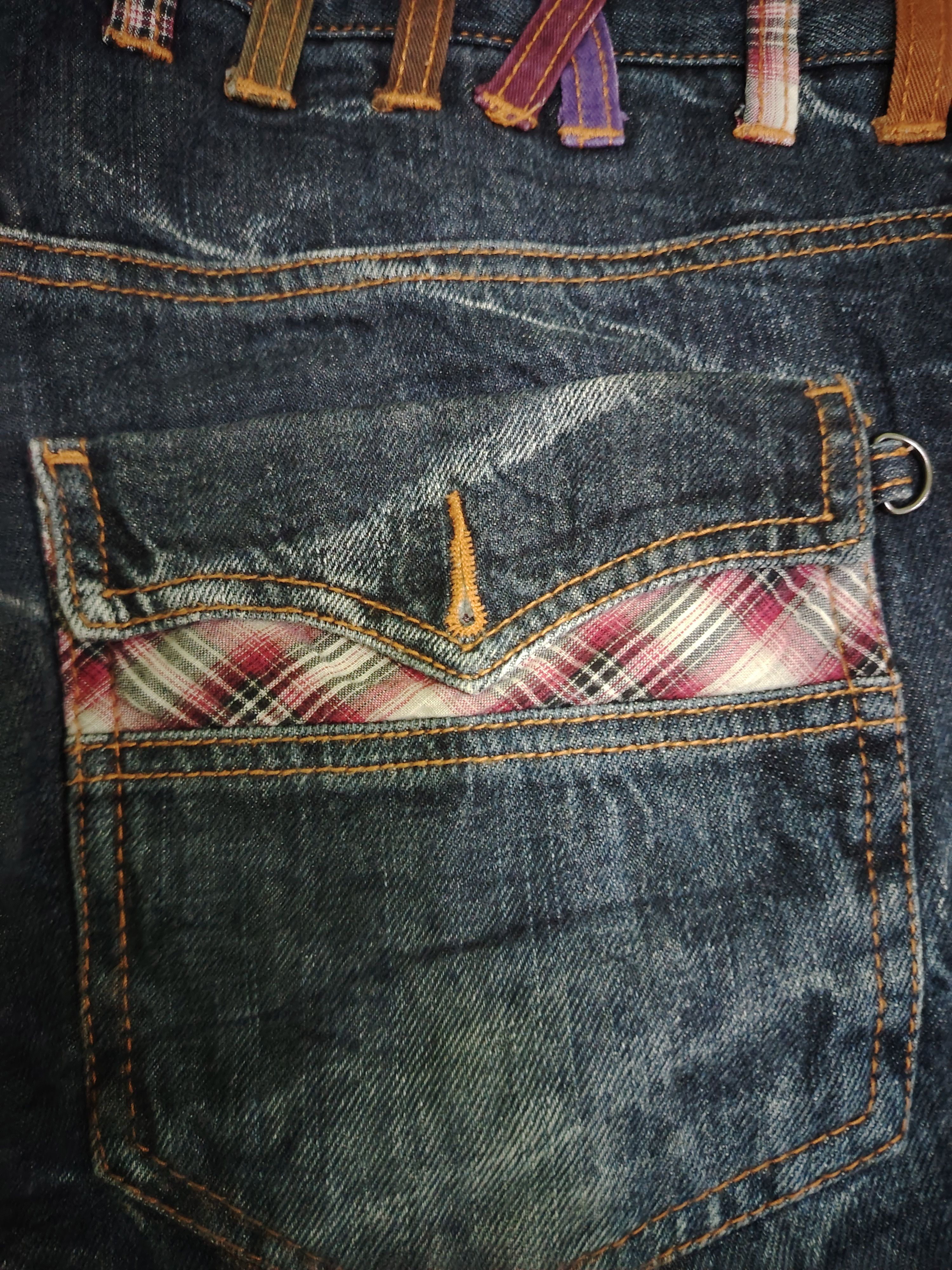 Kapital Nylaus Double Waist Denim Jeans Size US 30 / EU 46 - 10 Thumbnail