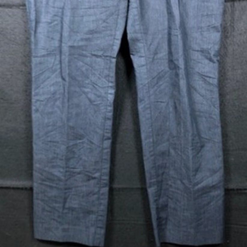Ann Taylor Ann Taylor Factory Womens Pants Blue High Rise Curvy Straight Stretch 8 Pants Womens Blue High Rise Straight Stretch 8 Size 24" / US 00 / IT 34 - 3 Thumbnail