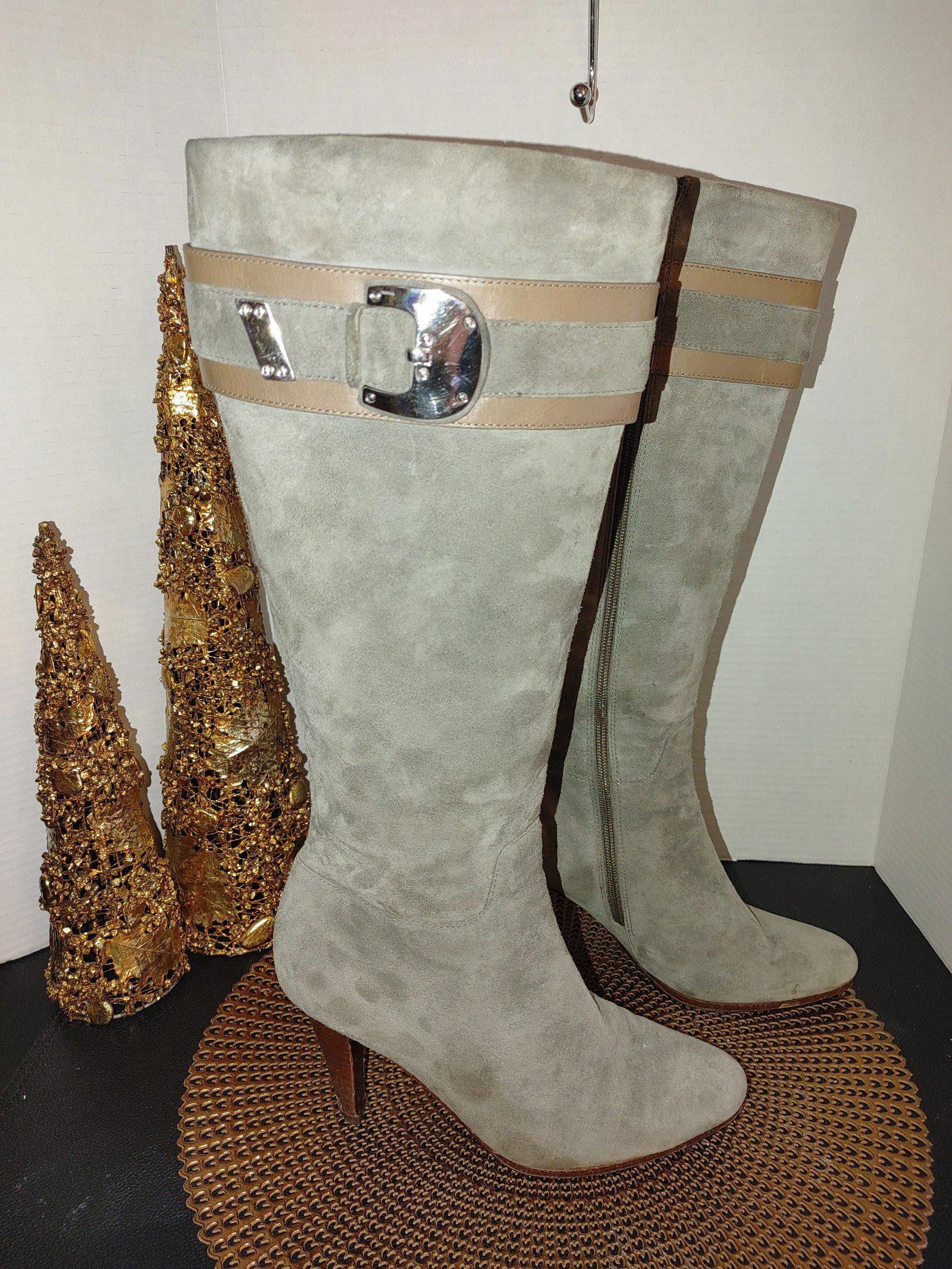 Cole Haan Nike Air Suede Boots Size 9.5