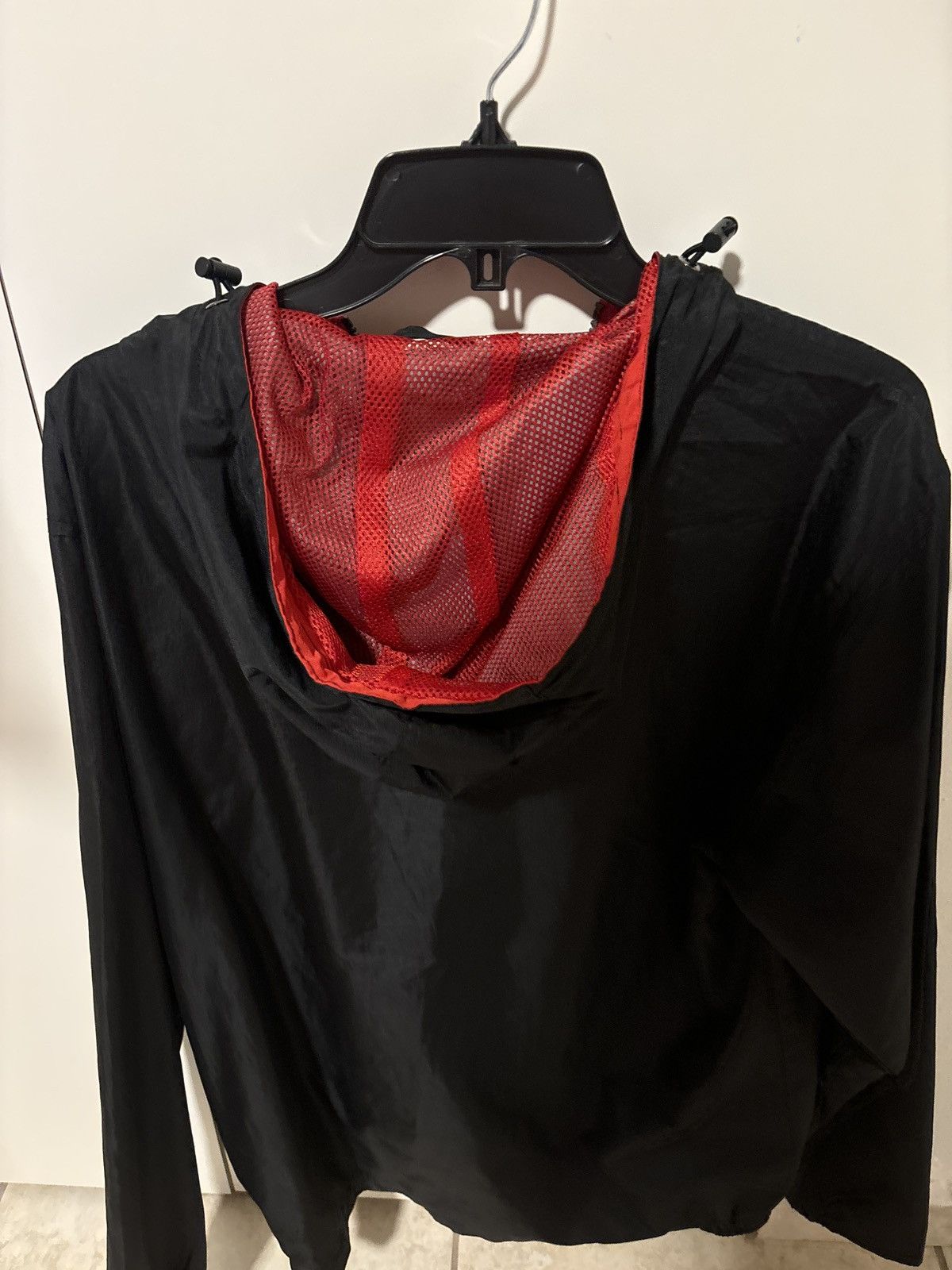 U.S. Polo Assn. U.S. Polo ASSN. Black & Red Hooded Windbreaker Jacket Size US M / EU 48-50 / 2 - 3 Thumbnail