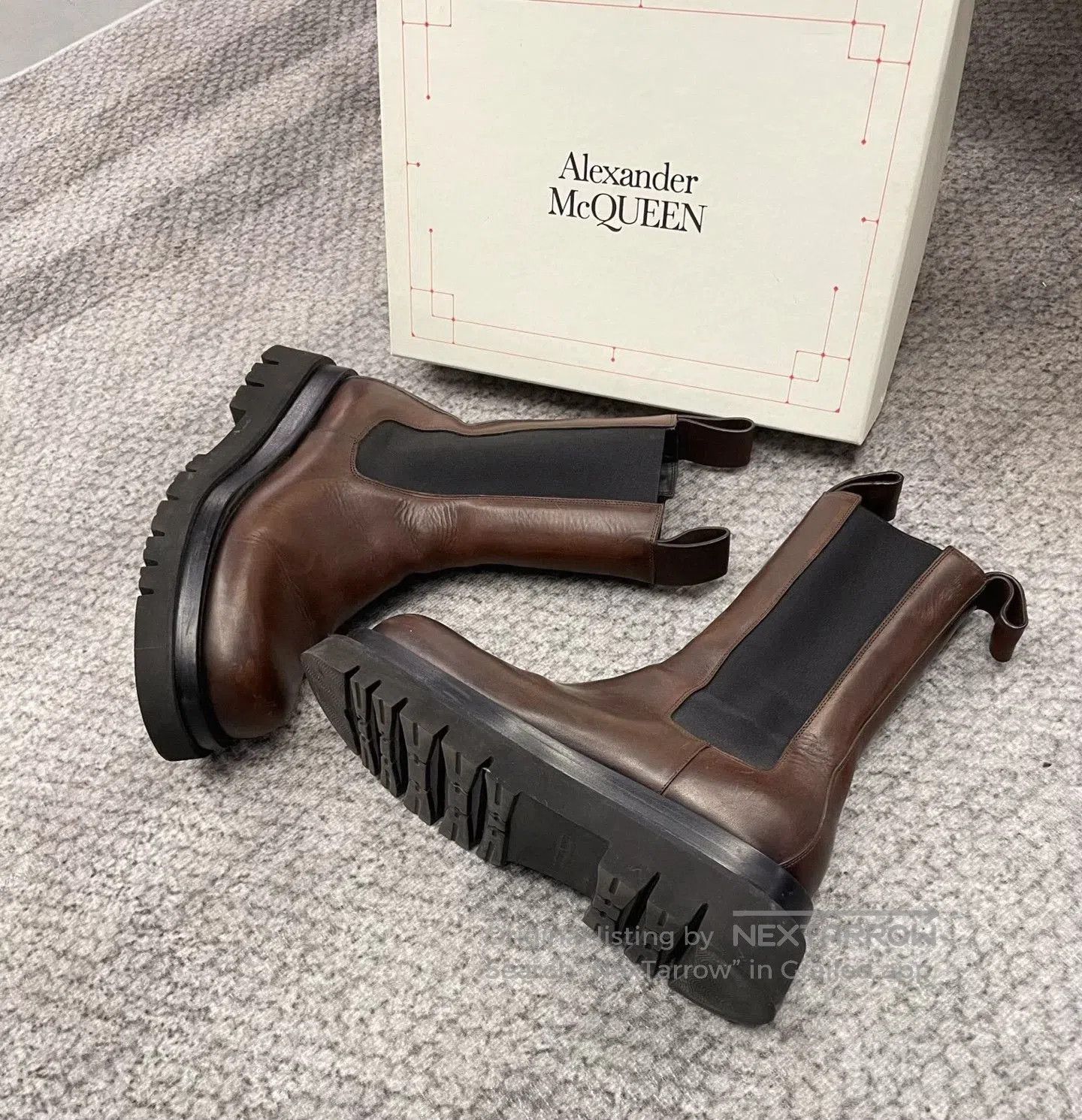 Bottega Veneta Bottega Veneta Brown Thick. Size US 8.5 / IT 38.5 - 4 Thumbnail